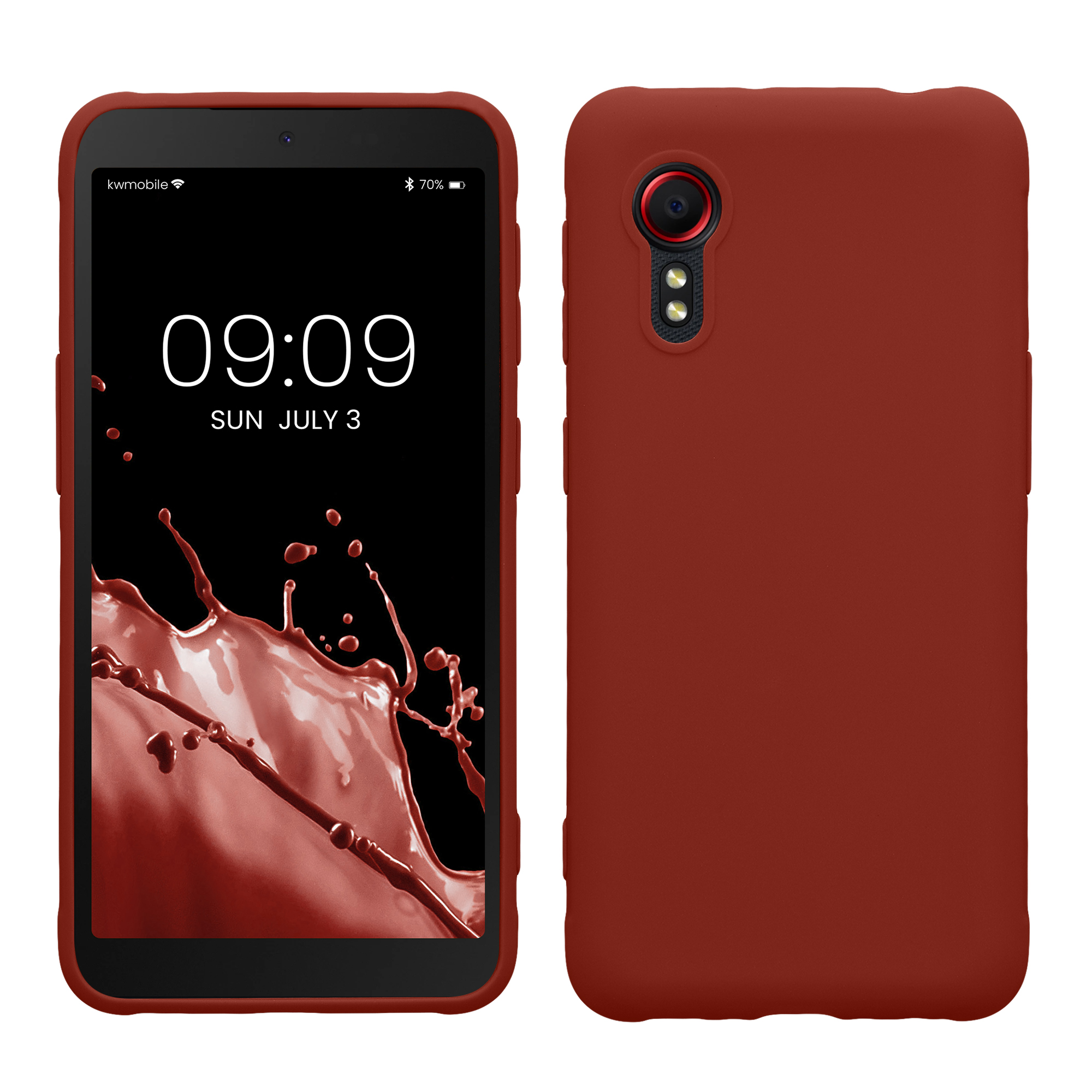 Kryt kwmobile pro Samsung Galaxy Xcover 5 - kořenově červená