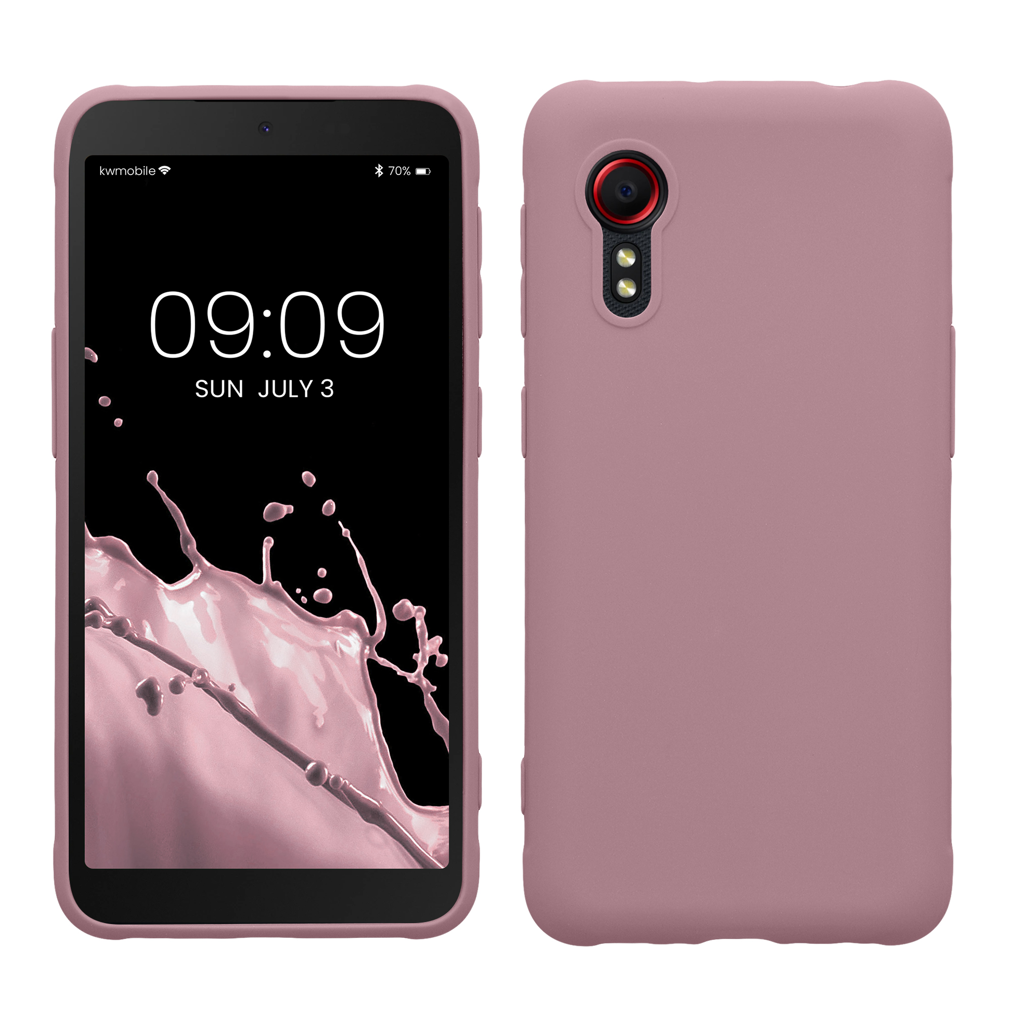 Kryt kwmobile pro Samsung Galaxy Xcover 5 - pudrově růžová