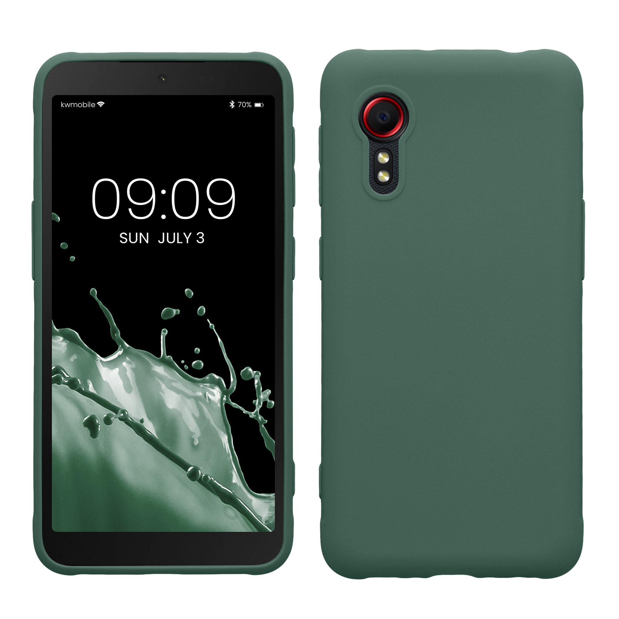 Kryt kwmobile pro Samsung Galaxy Xcover 5 - lesní zelená