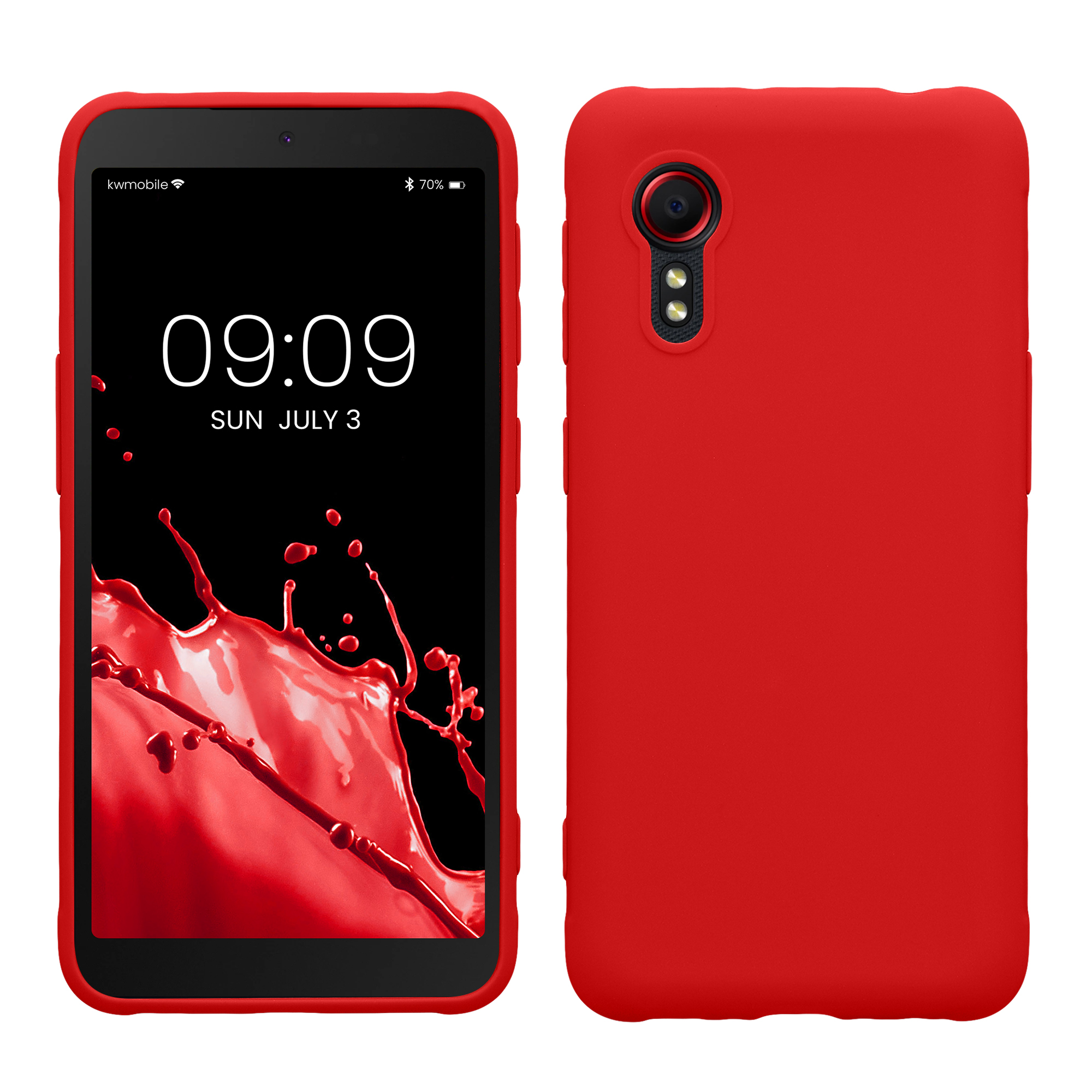 Kryt kwmobile pro Samsung Galaxy Xcover 5 - klasicky červená