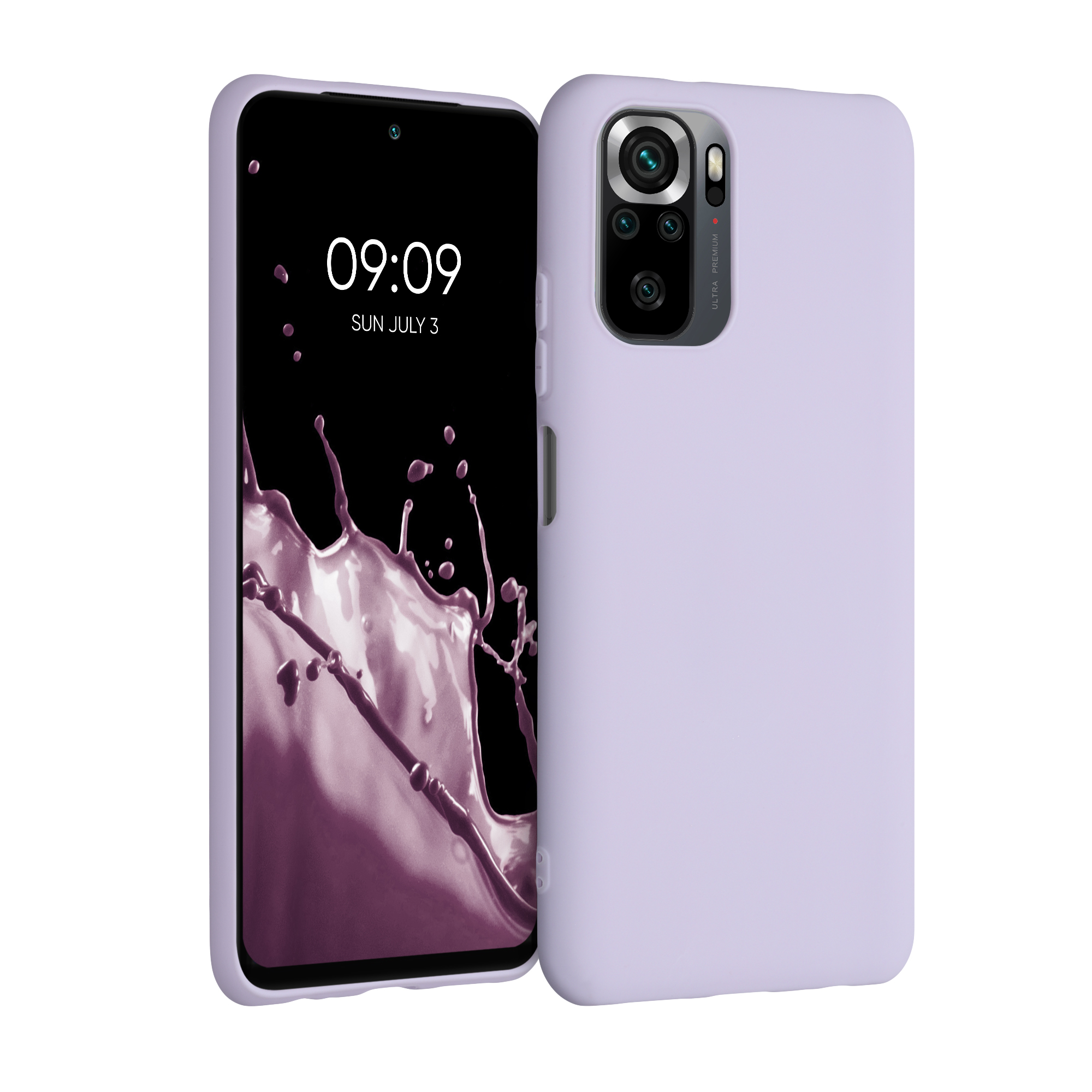 Kryt Xiaomi Redmi Note 10 silikonový TPU levandulová kwmobile