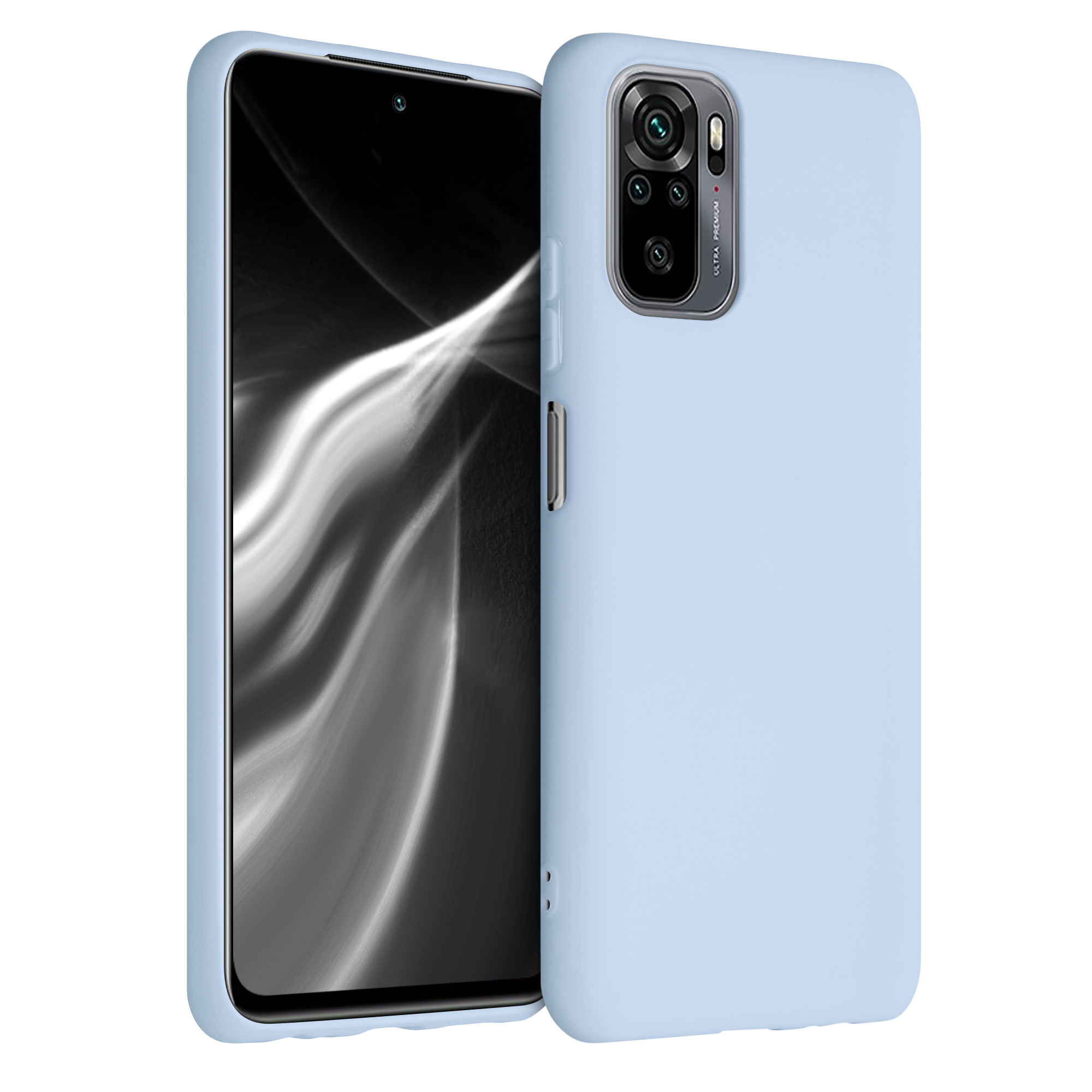 Kryt Xiaomi Redmi Note 10 silikonový TPU modrá kwmobile