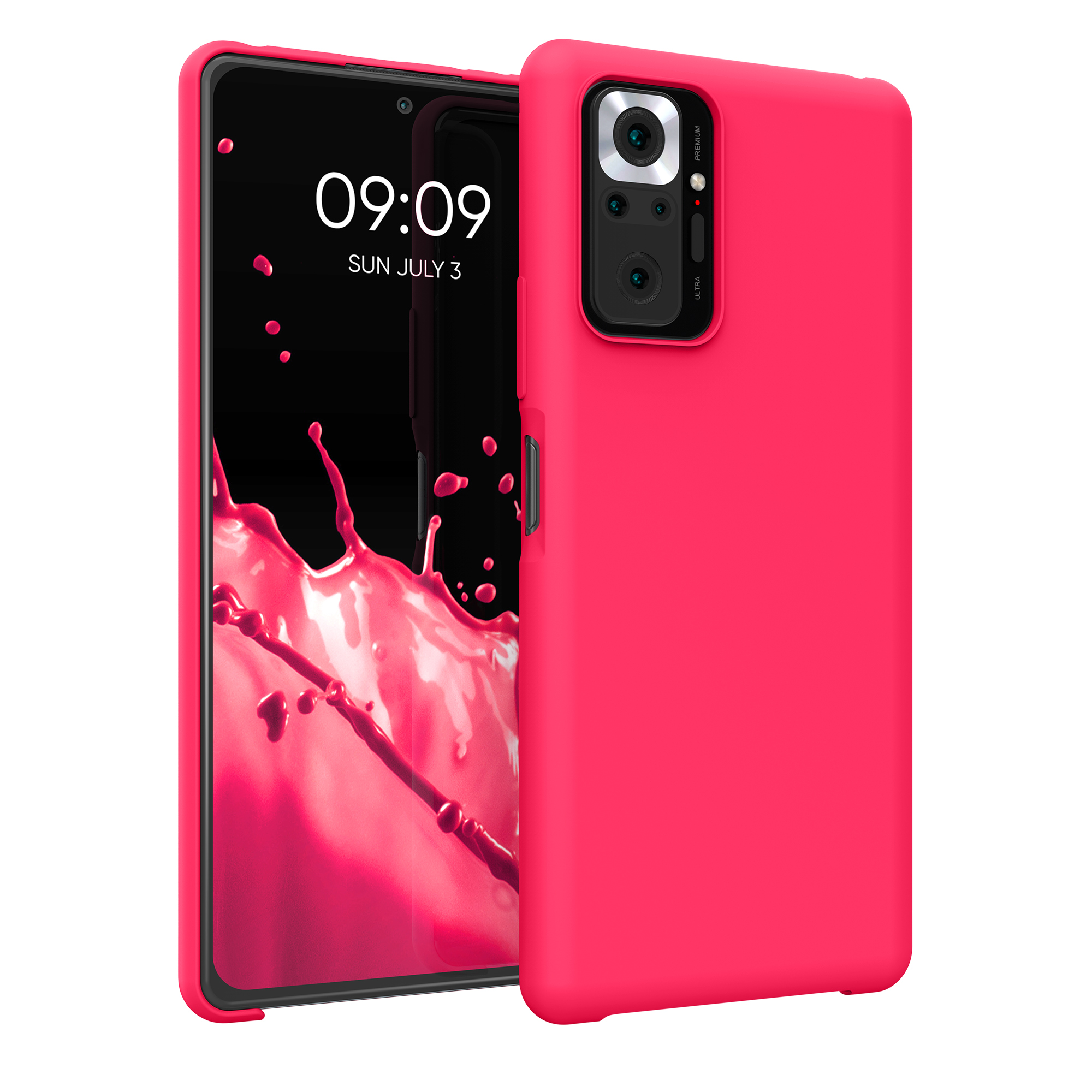 Kryt Xiaomi Redmi Note 10 Pro silikonový TPU růžová kwmobile