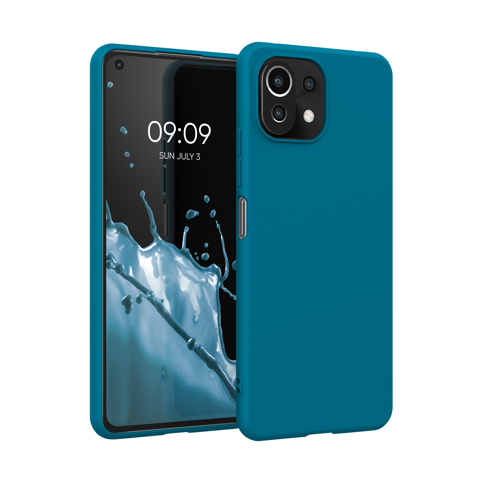 Kryt na mobil Xiaomi 11 Lite NE kwmobile TPU karibská modrý