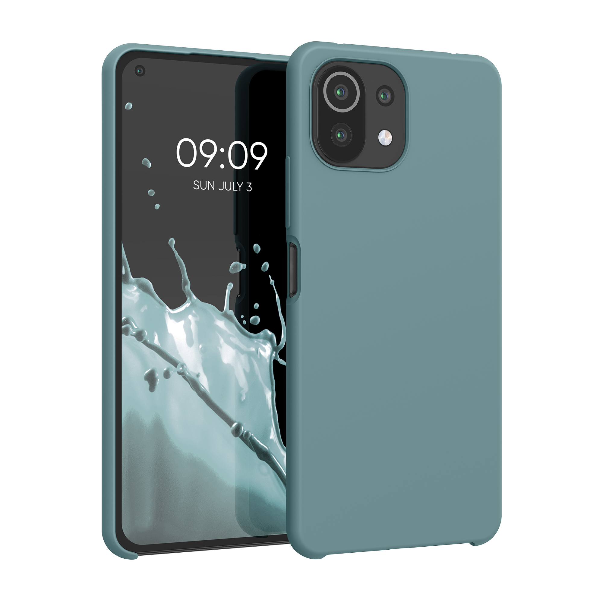 Kryt na mobil Xiaomi 11 Lite NE kwmobile TPU arktická noc