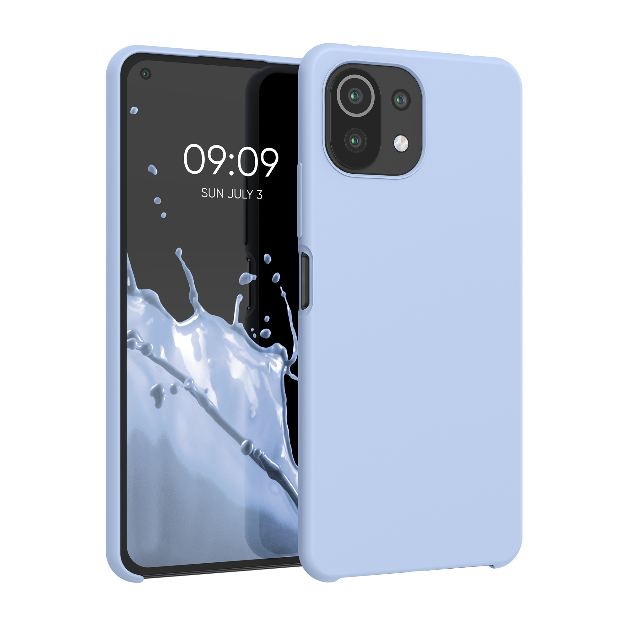 Kryt na mobil Xiaomi 11 Lite NE kwmobile TPU světle matně modrý