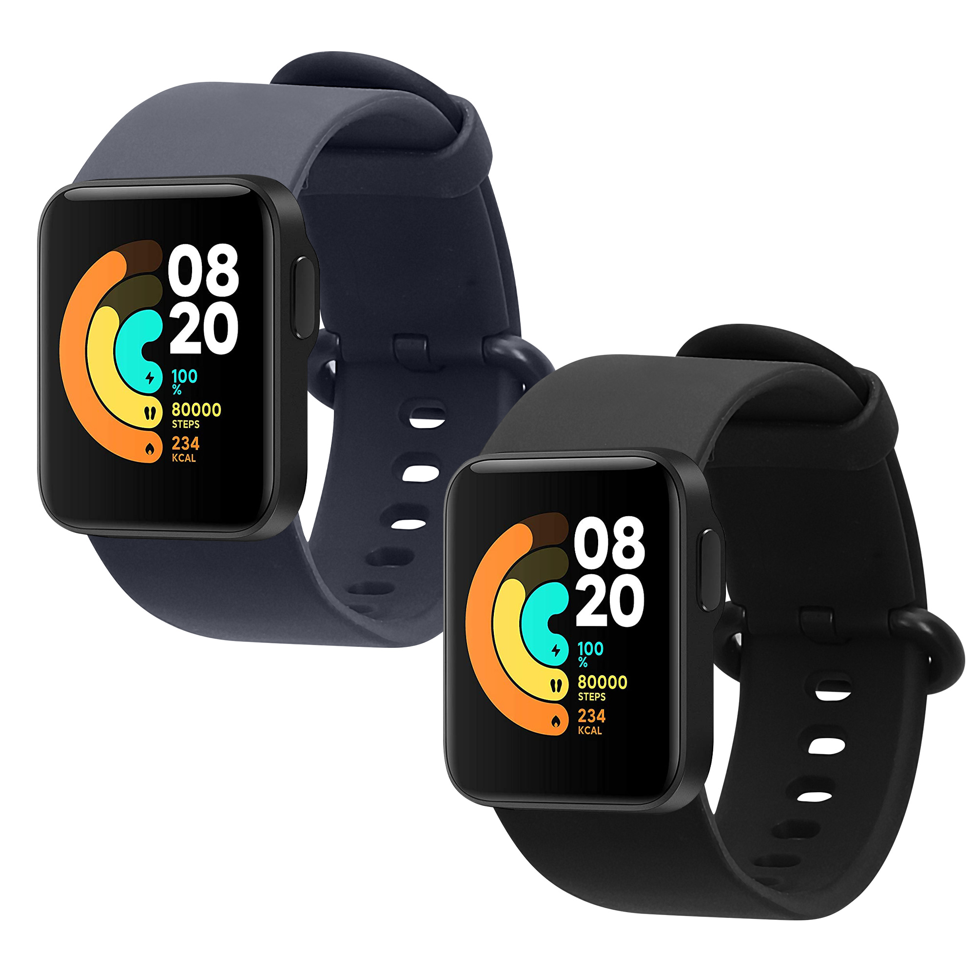 Řemínek kwmobile pro Xiaomi Mi Watch Lite / Redmi Watch - Černá / tmavě modrá