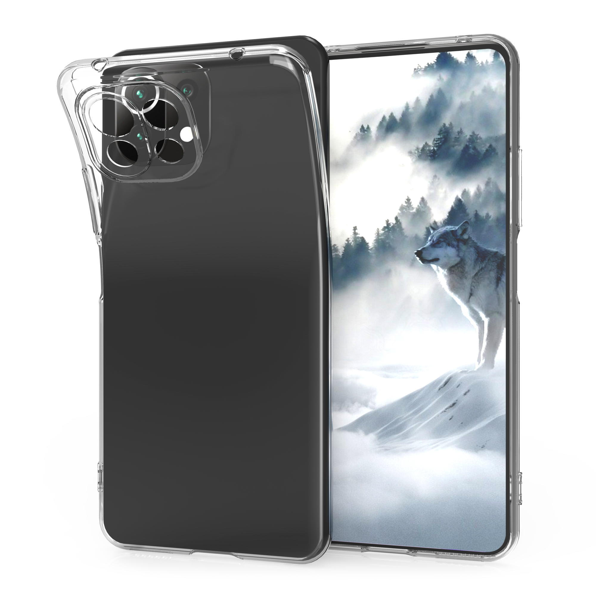 Čirý kryt na mobil Xiaomi 11 Lite NE kwmobile TPU