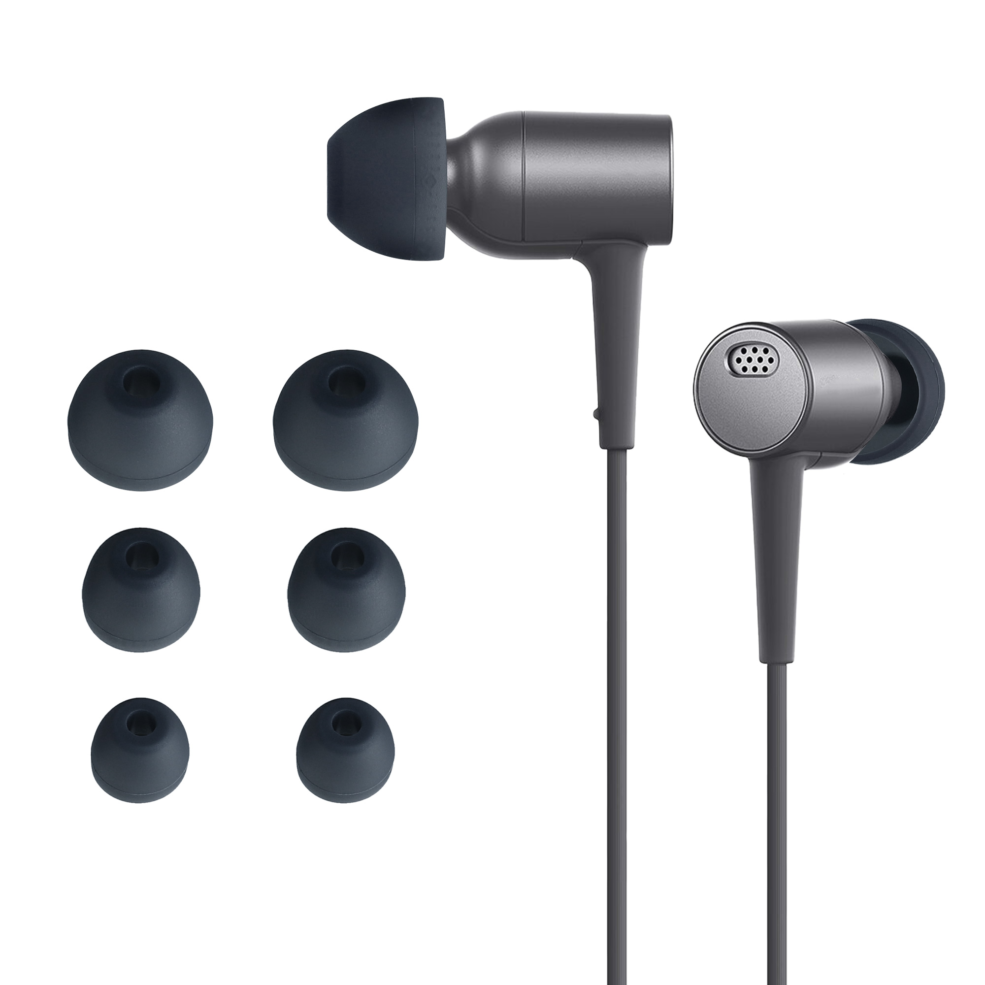 Příslušenství - Sony MDR-EX750BT/WI-1000X/WI-H700/WI-C200 - kwmobile - šedá