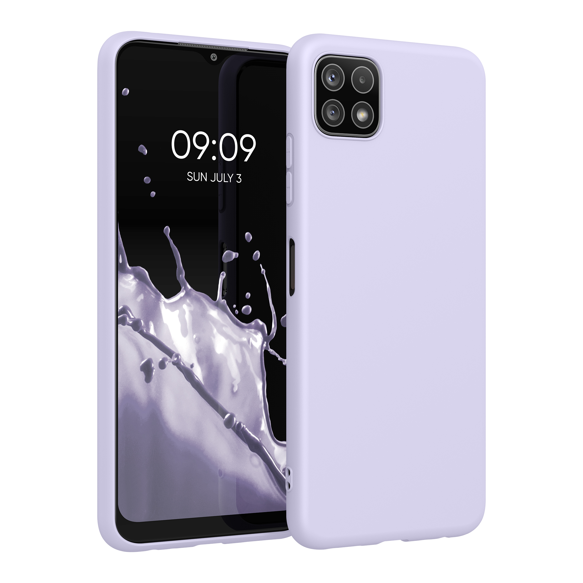 Kryt na mobil Samsung Galaxy A22 5G kwmobile TPU Levandulová