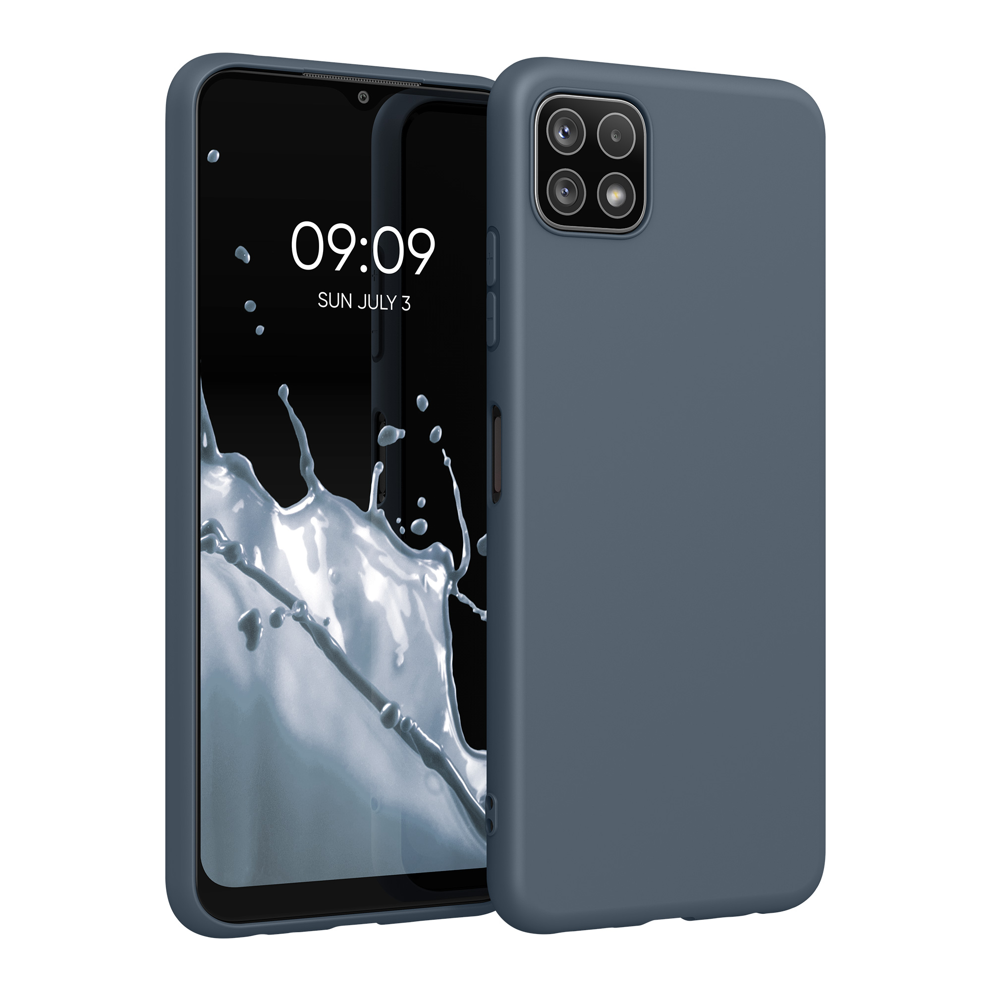 Kryt na mobil Samsung Galaxy A22 5G kwmobile TPU Tmavě břidlicová