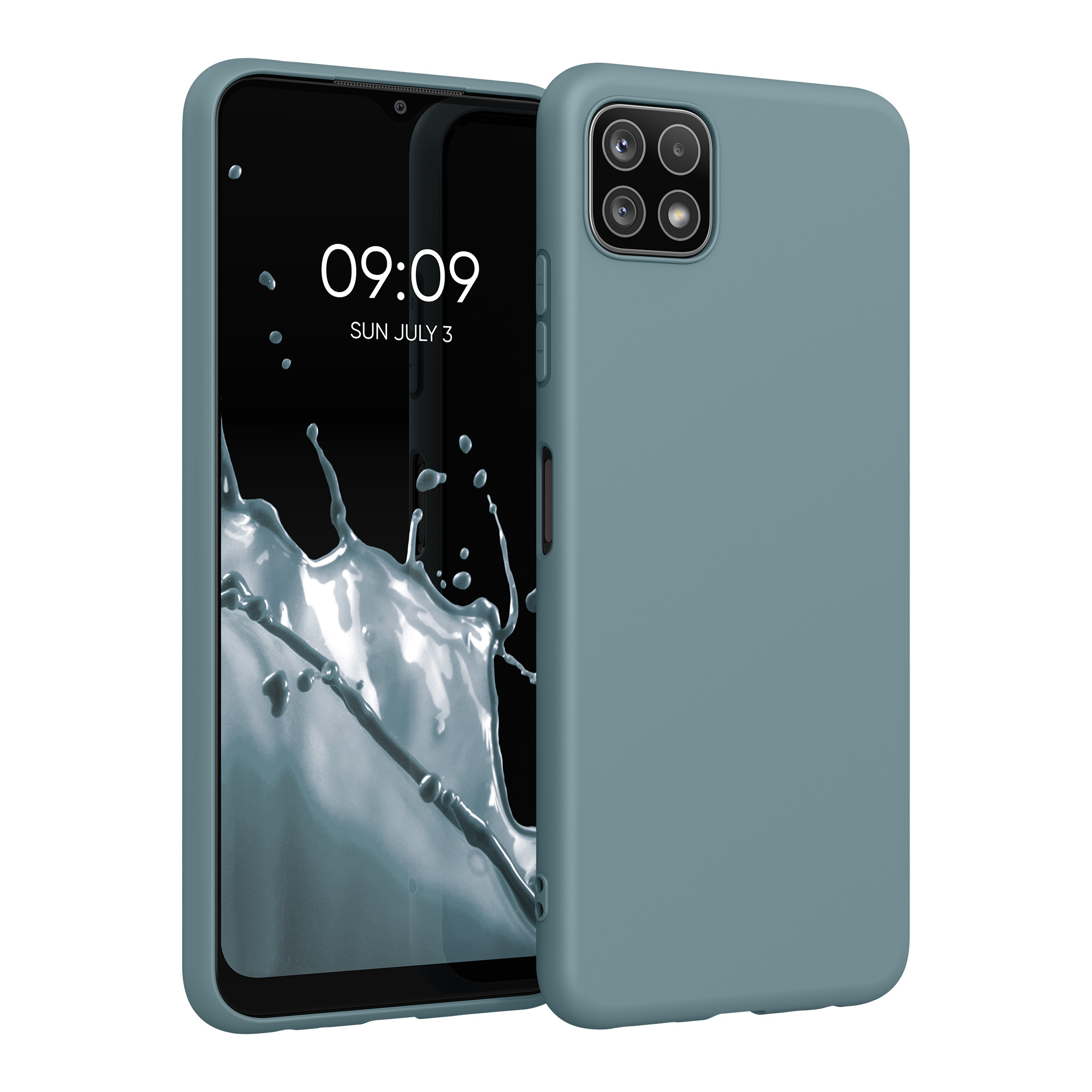 Kryt na mobil Samsung Galaxy A22 5G kwmobile TPU Arktická noc