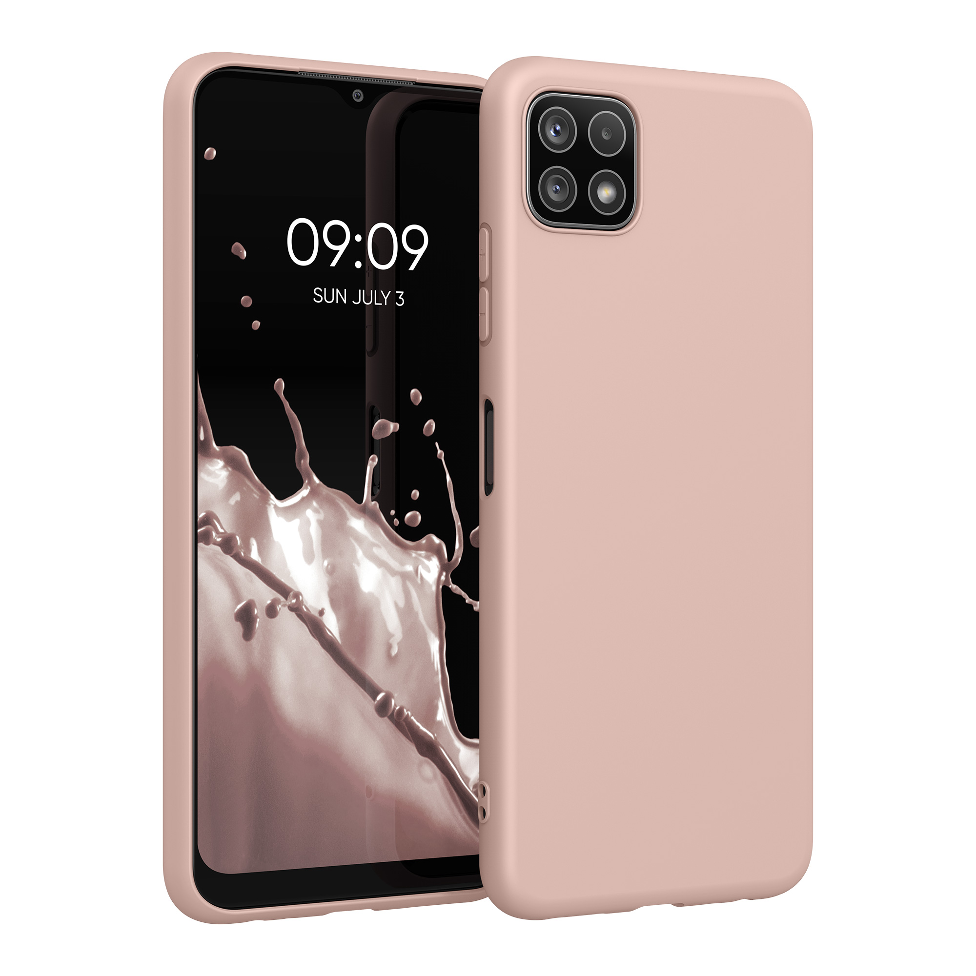 Kryt na mobil Samsung Galaxy A22 5G kwmobile TPU Kokosový vír