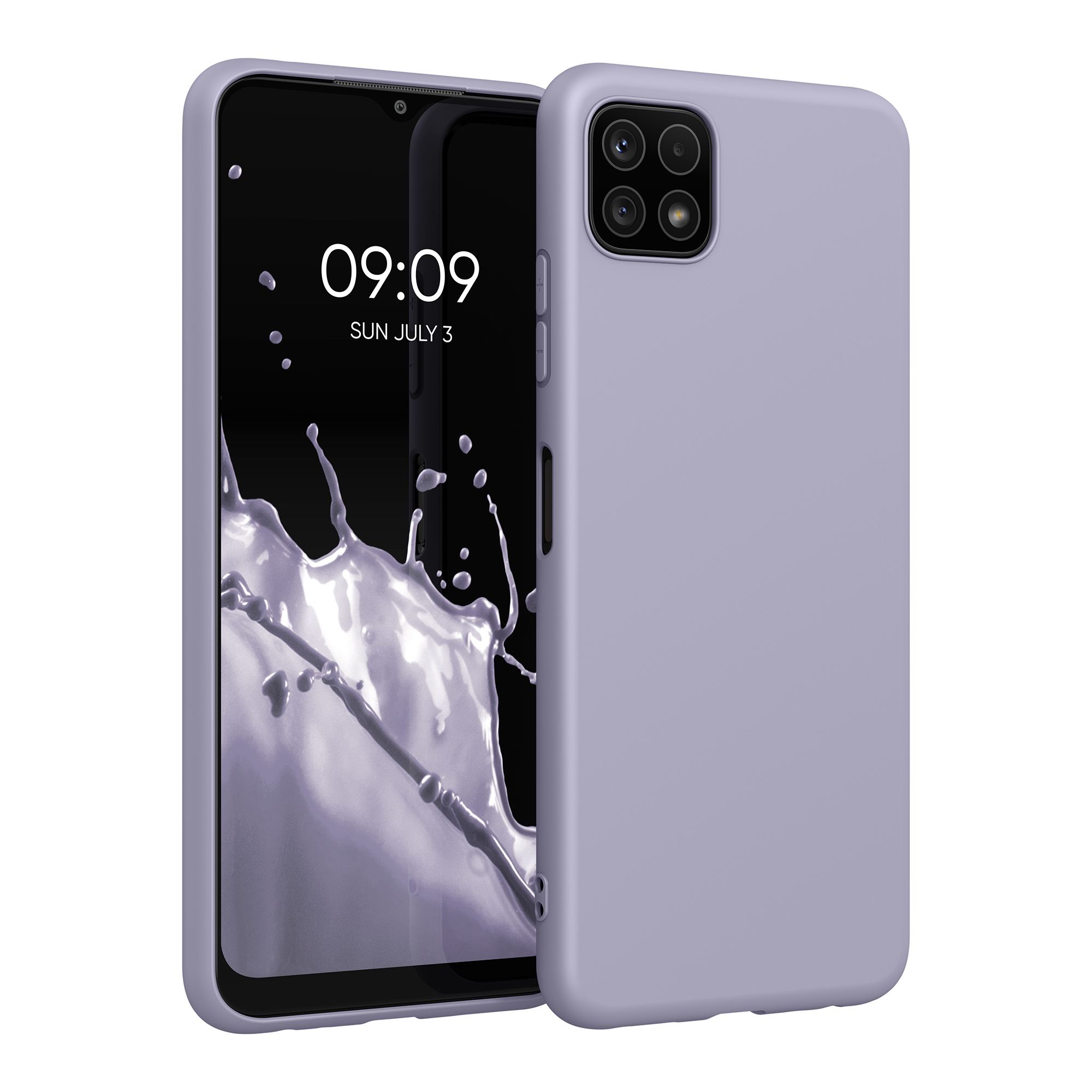 Kryt na mobil Samsung Galaxy A22 5G kwmobile TPU Světlá levandule