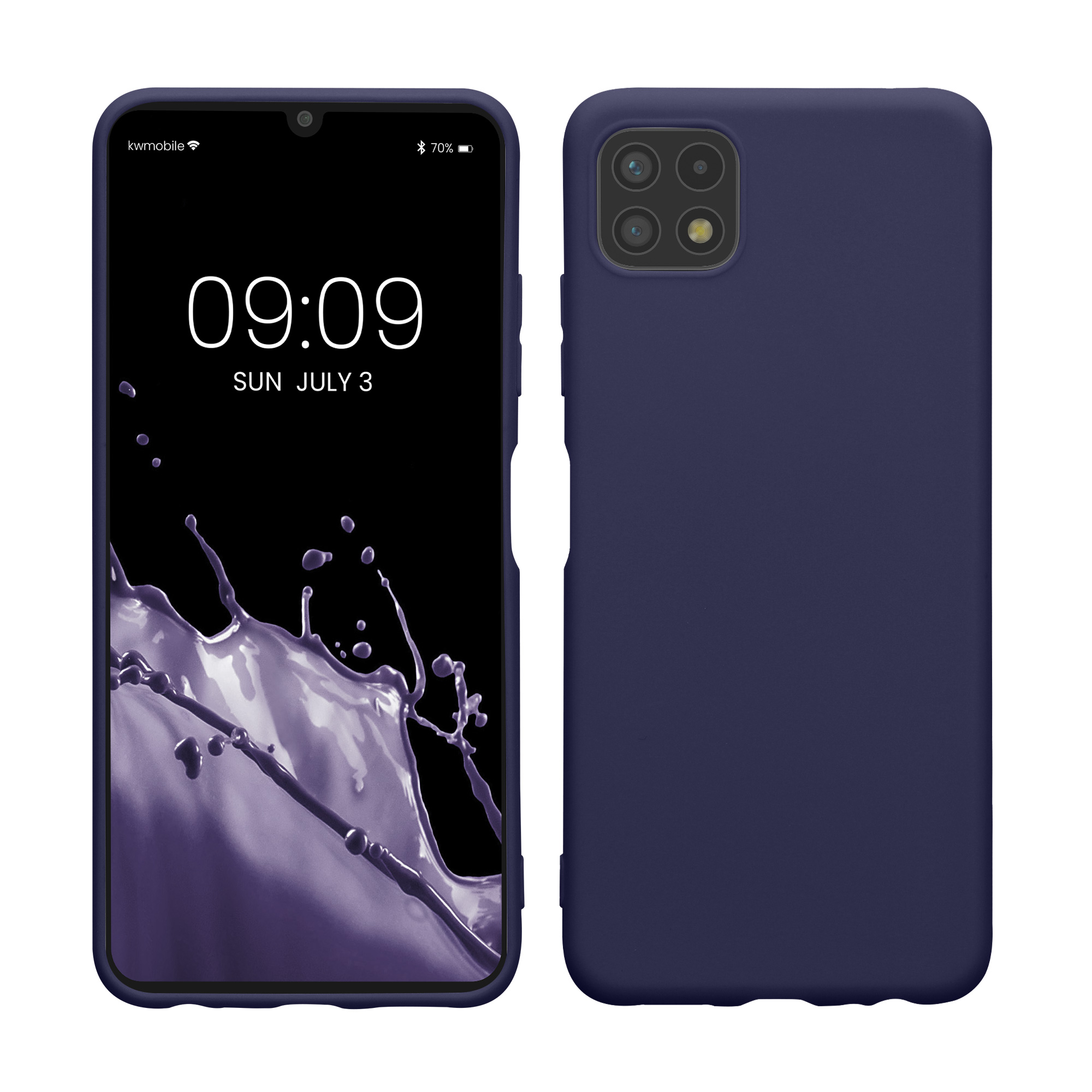 Kryt na mobil Samsung Galaxy A22 5G kwmobile TPU Hluboký oceán
