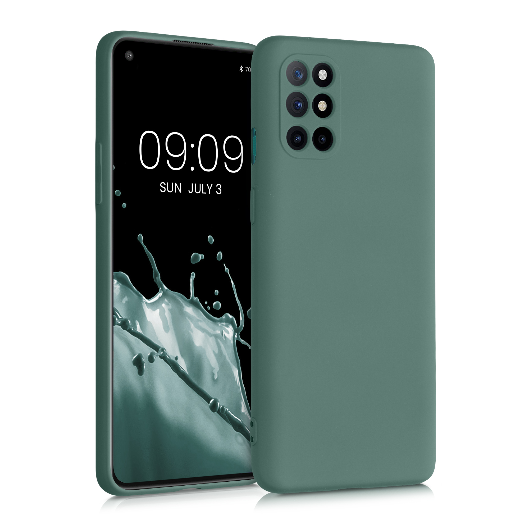 Kryt na mobil OnePlus 8T kwmobile TPU lesní zelená