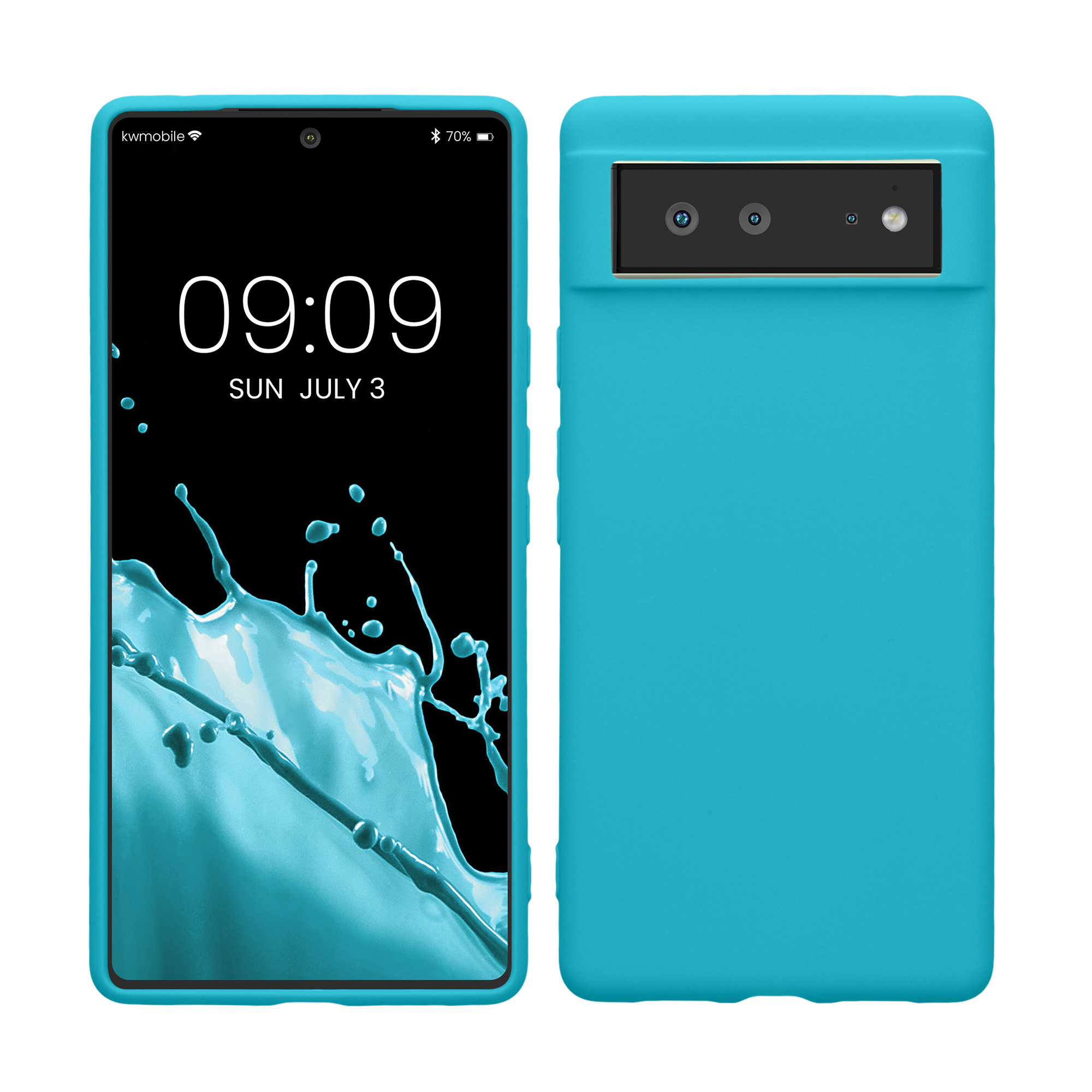 Zadní kryt kwmobile pro Google Pixel 6 - ledově modrá