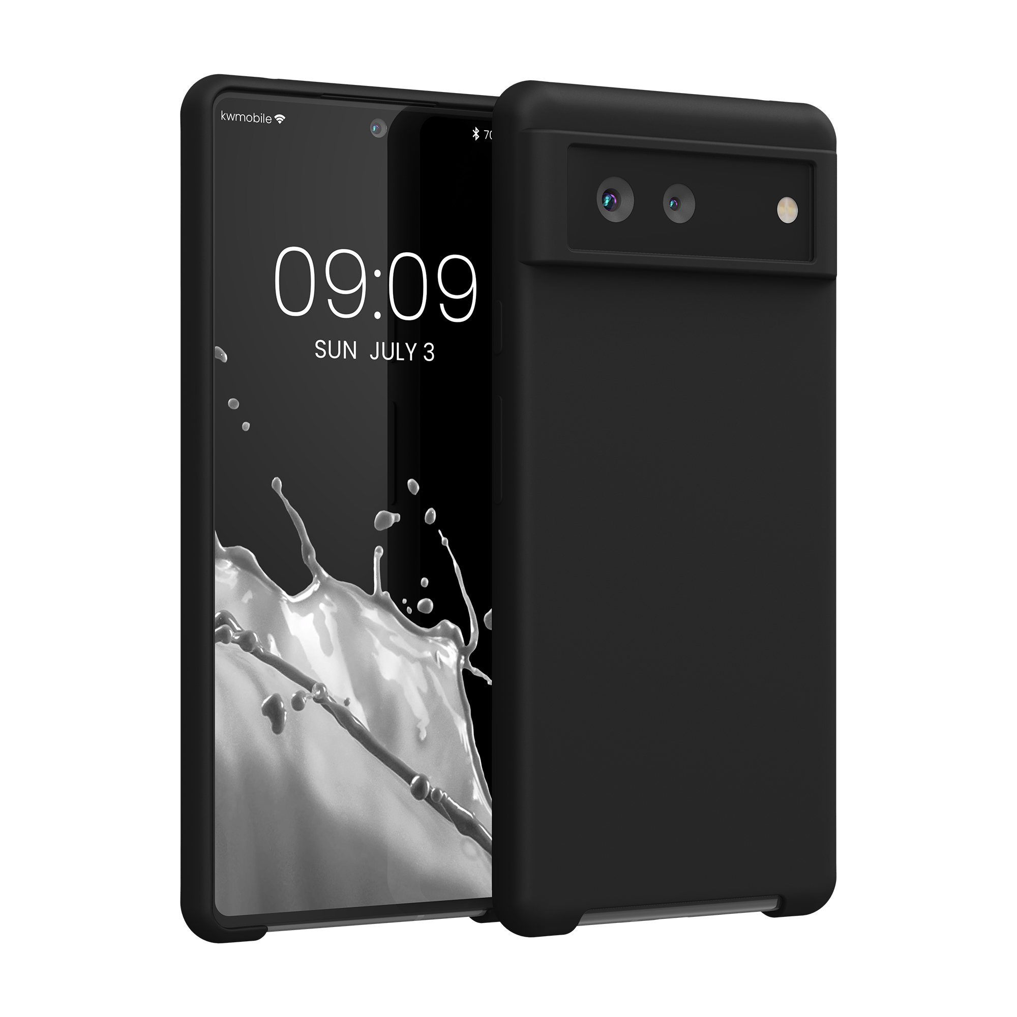 Silikonový kryt kwmobile pro Google Pixel 6 - černá