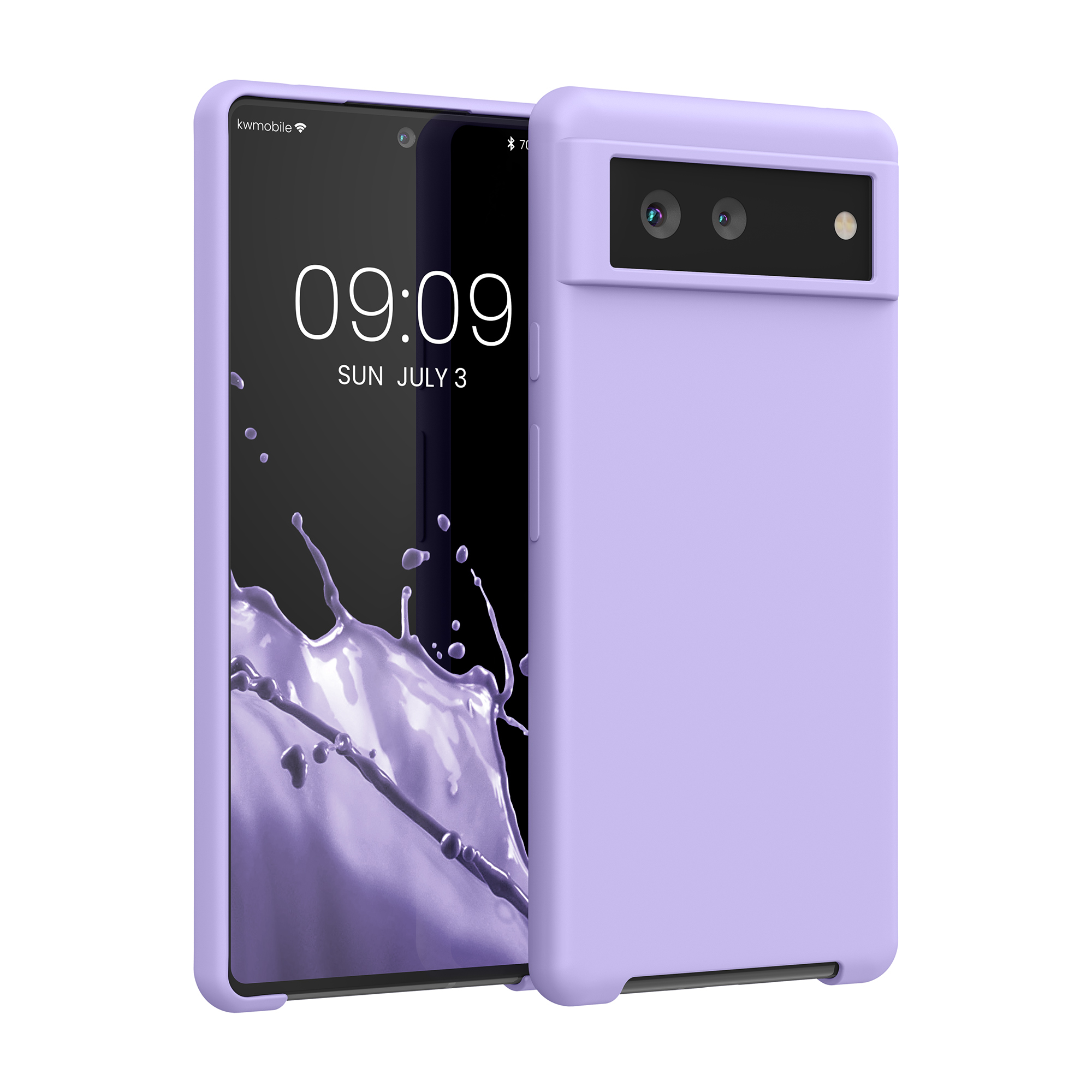 Silikonový kryt kwmobile pro Google Pixel 6 - levandulová