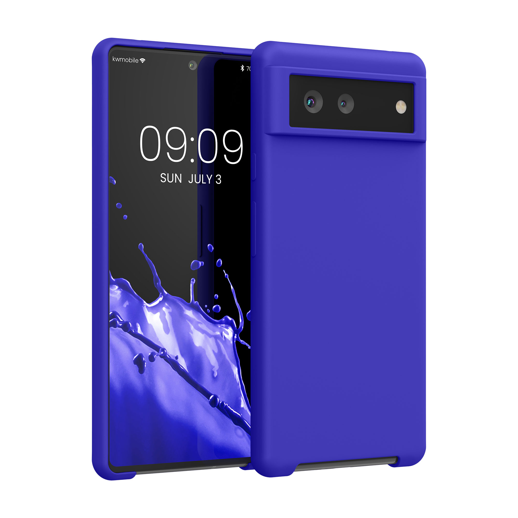Silikonový kryt kwmobile pro Google Pixel 6 - modrá