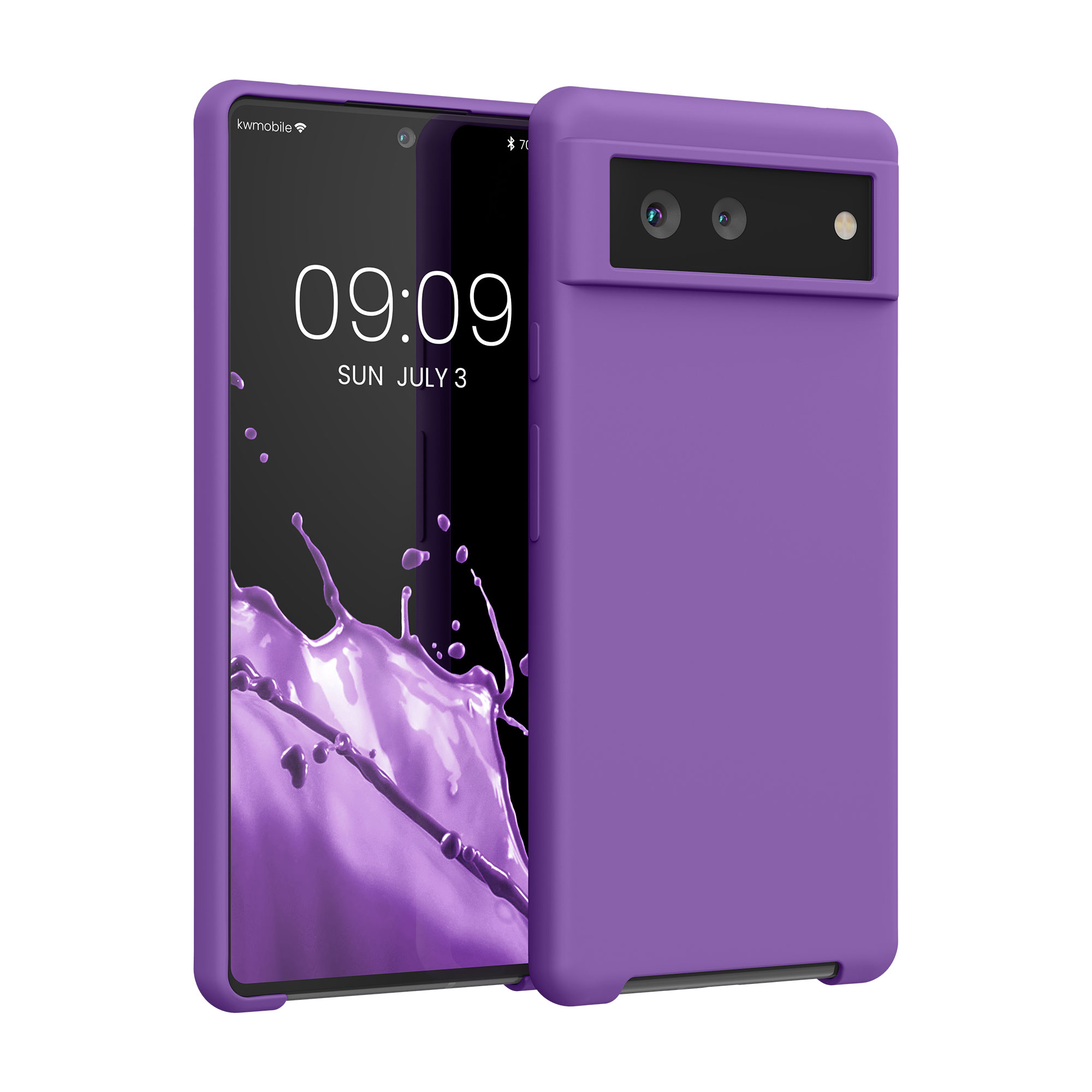 Zadní kryt kwmobile pro Google Pixel 6 - wireless charging orchid purple