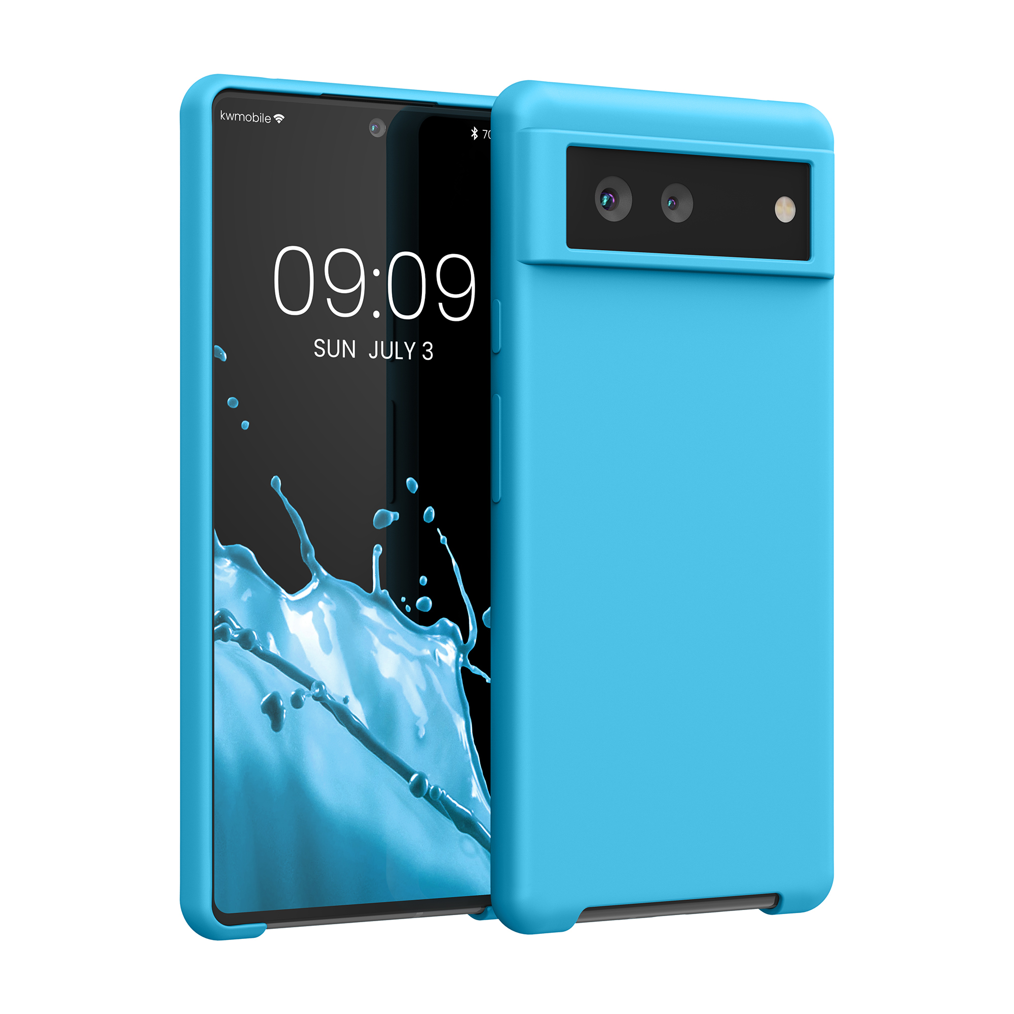 Silikonový kryt kwmobile pro Google Pixel 6 - modrá
