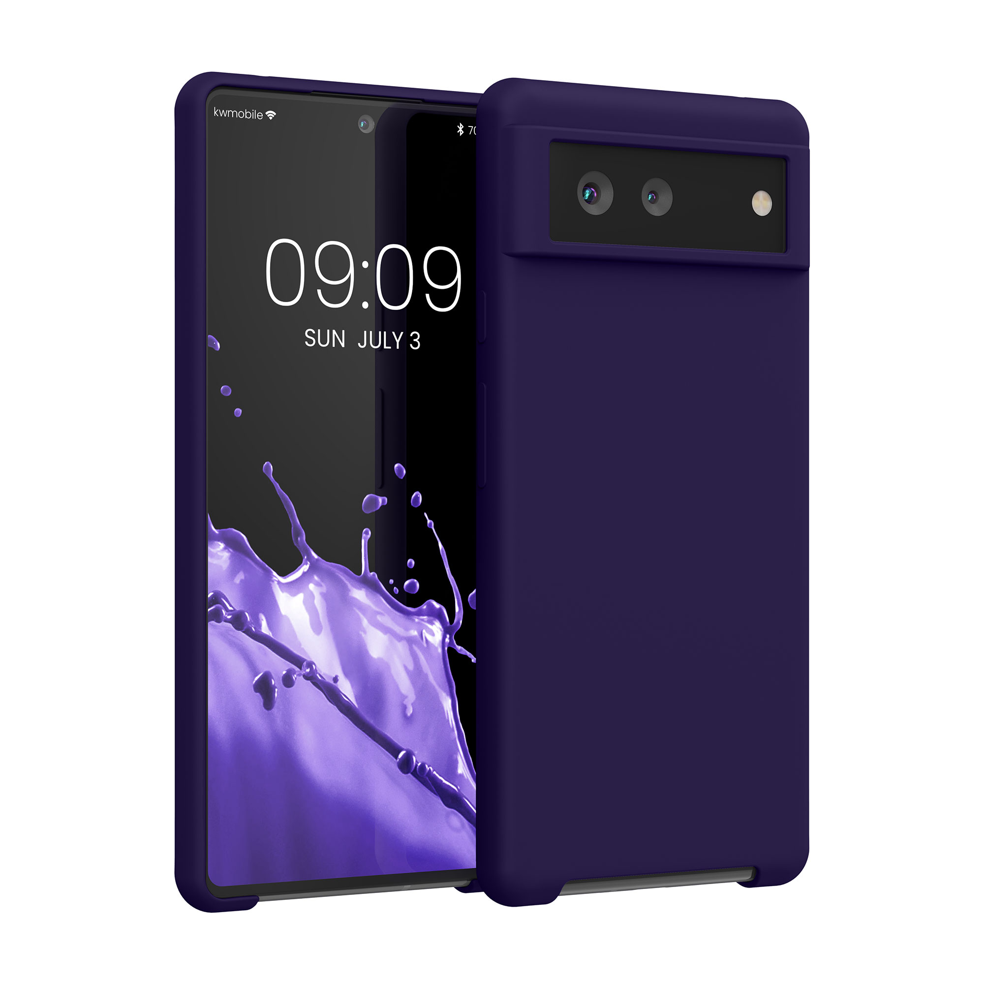 Silikonový kryt kwmobile pro Google Pixel 6 - modrá
