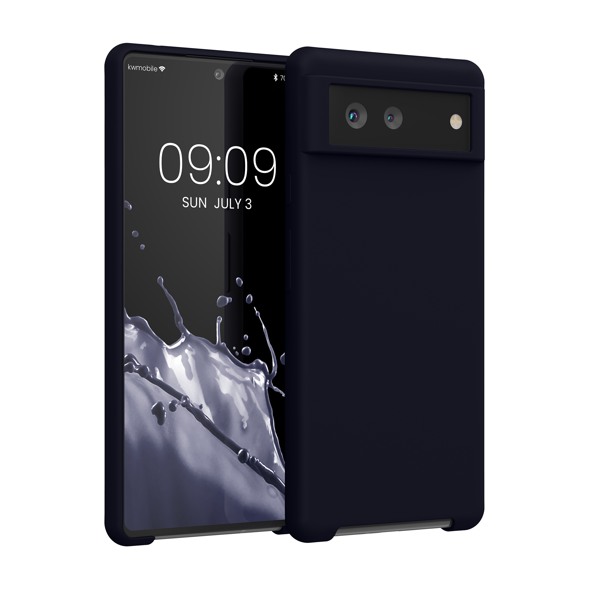 Zadní kryt kwmobile pro Google Pixel 6 - wireless charging deep ocean