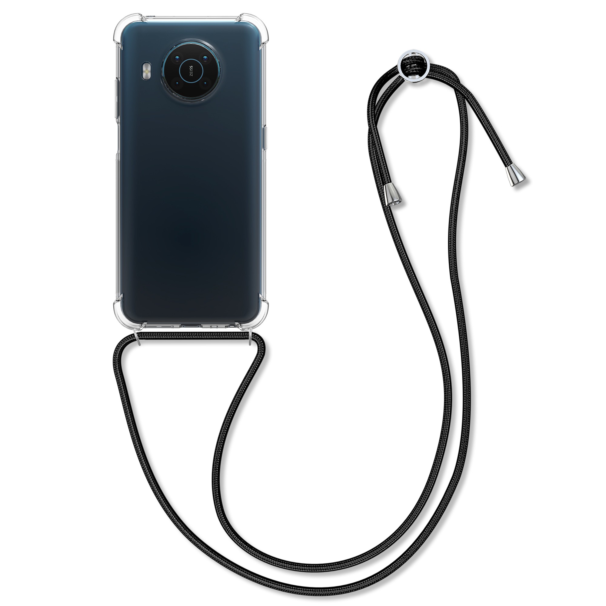 Kryt kwmobile s popruhem pro Nokia X20 / X10 - transparentní