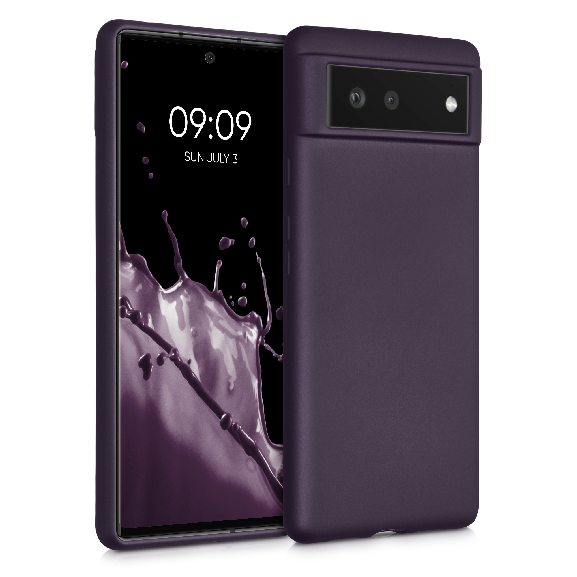 Zadní kryt kwmobile pro Google Pixel 6 - metallic berry