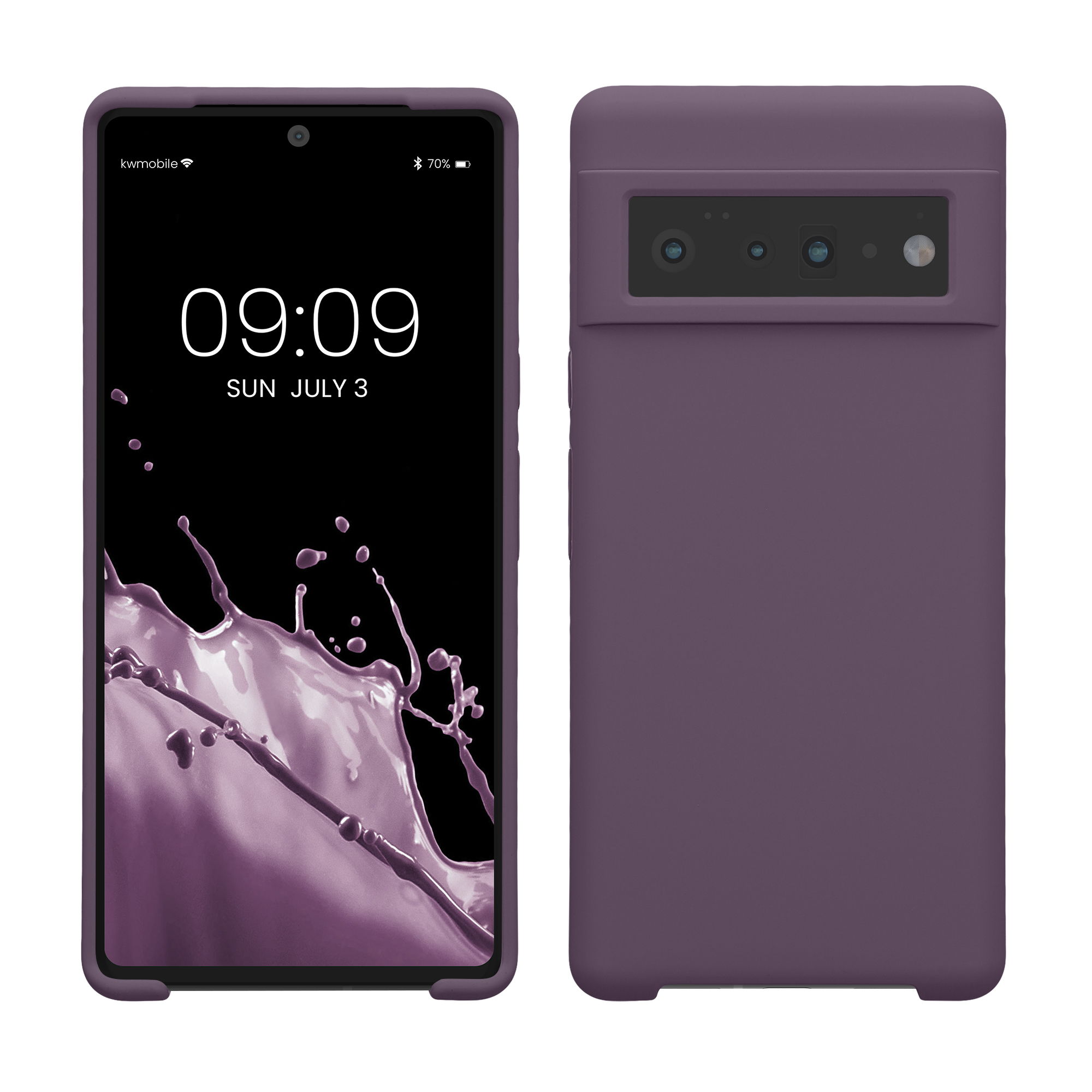 Silikonový kryt kwmobile pro Google Pixel 6 Pro - světle fialová