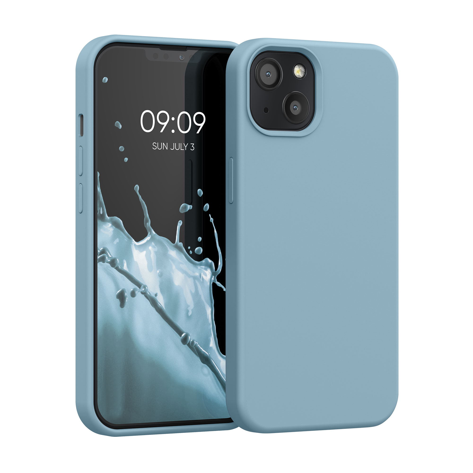 Kryt kwmobile soft-touch iPhone 13 Antique Stone