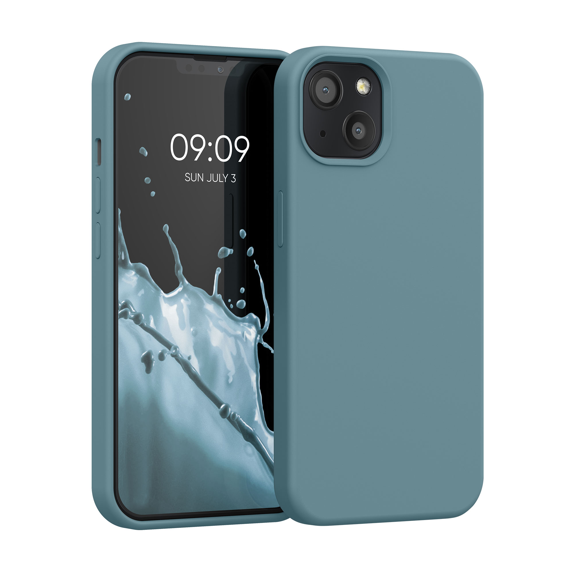 Kryt kwmobile soft-touch iPhone 13 Arctic Night