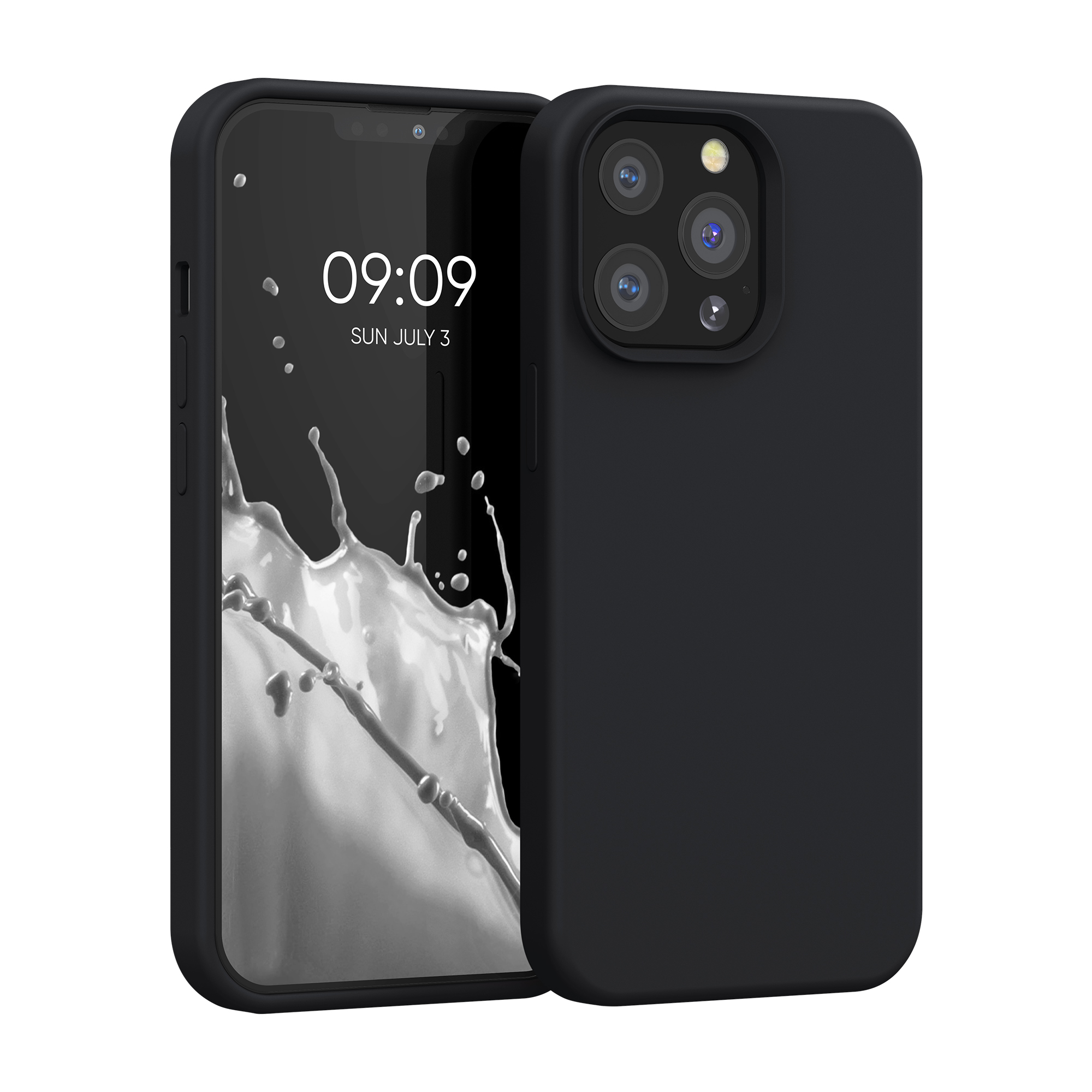 Kryt kwmobile soft-touch iPhone 13 Pro černá
