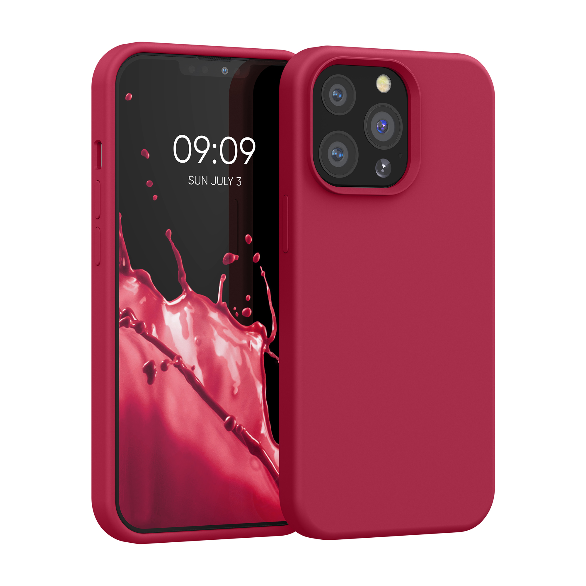 Kryt kwmobile soft-touch iPhone 13 Pro Sweet Cherry