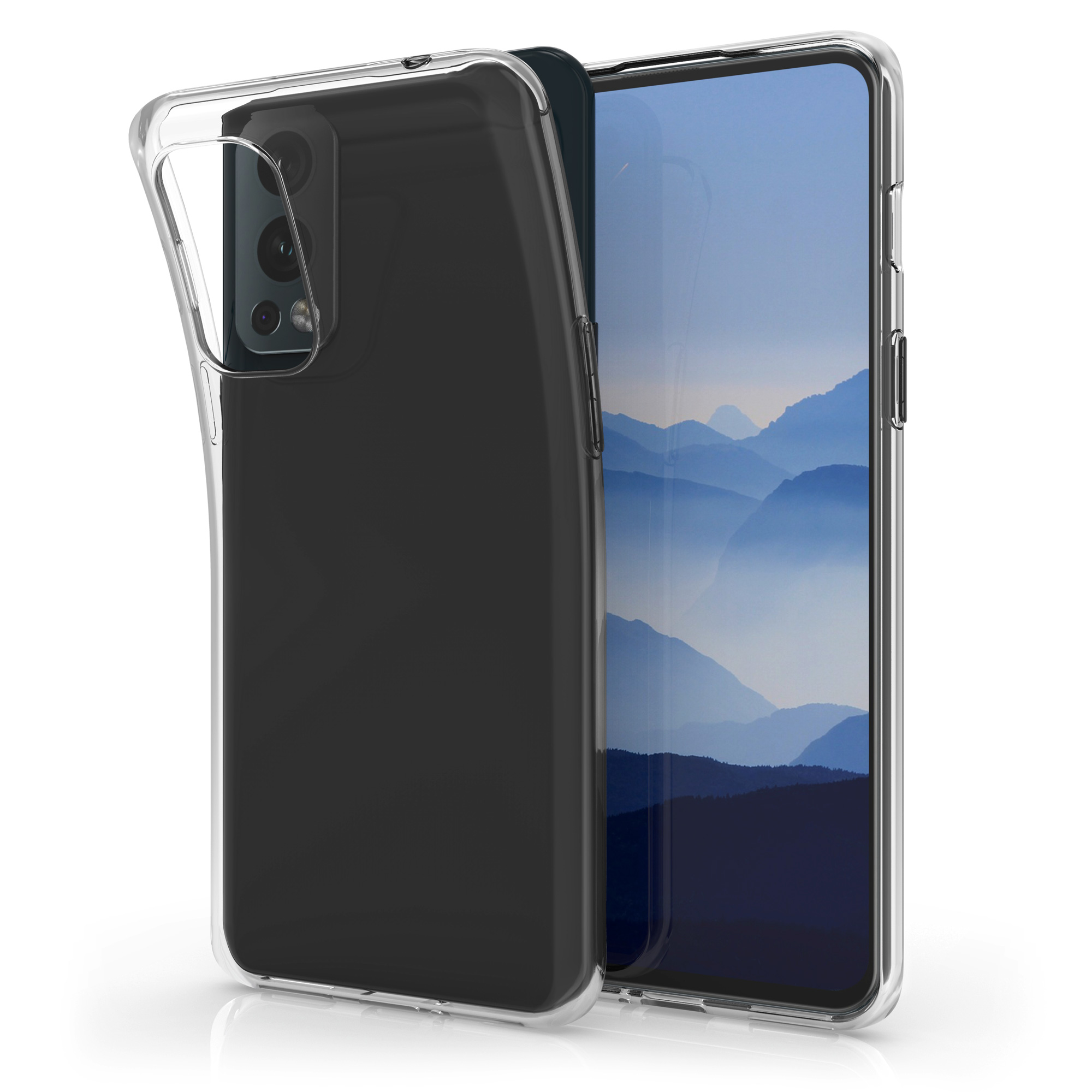 Tenký čirý TPU kryt pro OnePlus Nord 2 5G kwmobile ‑ čirá