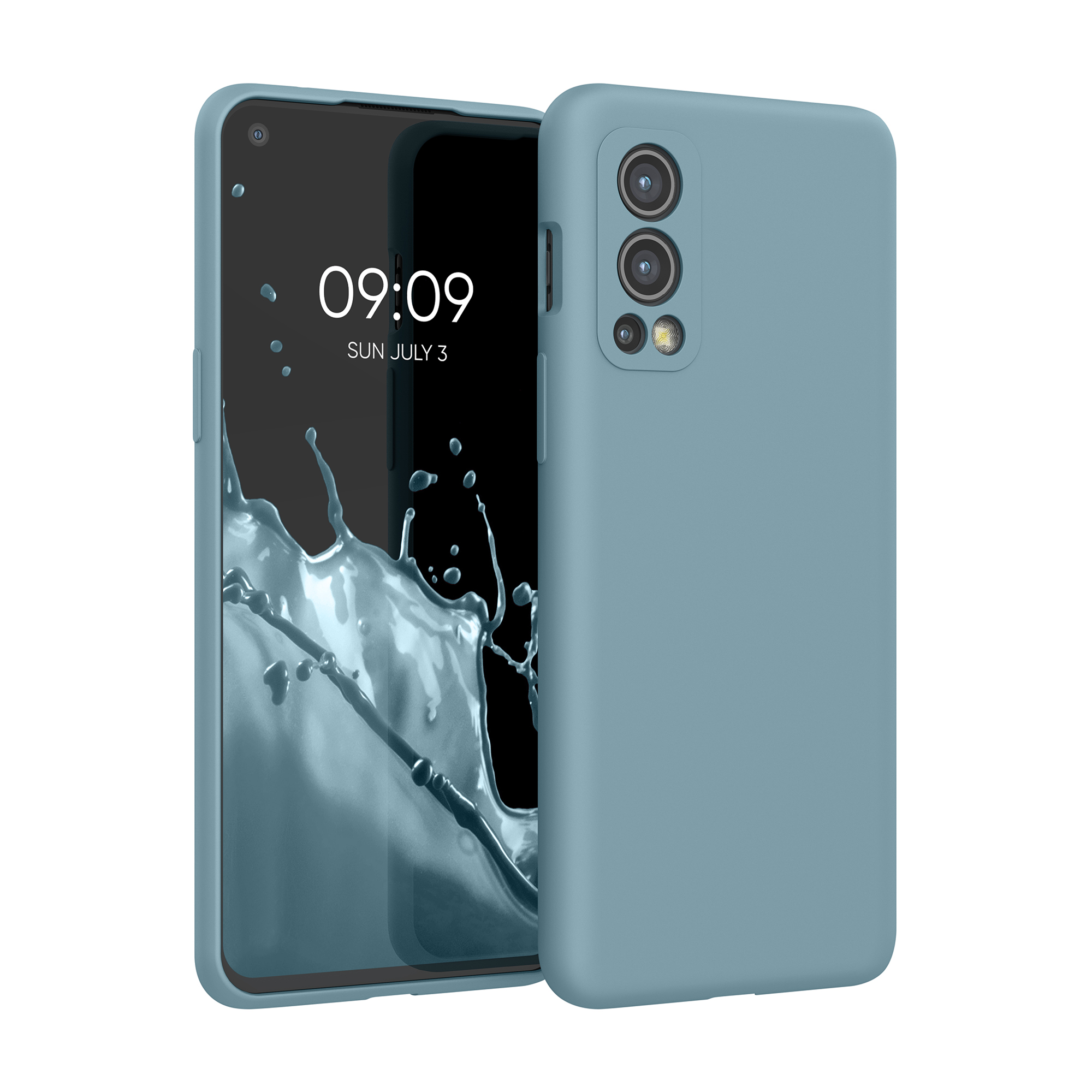 Kryt na mobil OnePlus Nord 2 5G, nárazuvzdorný - kwmobile, arktická noc