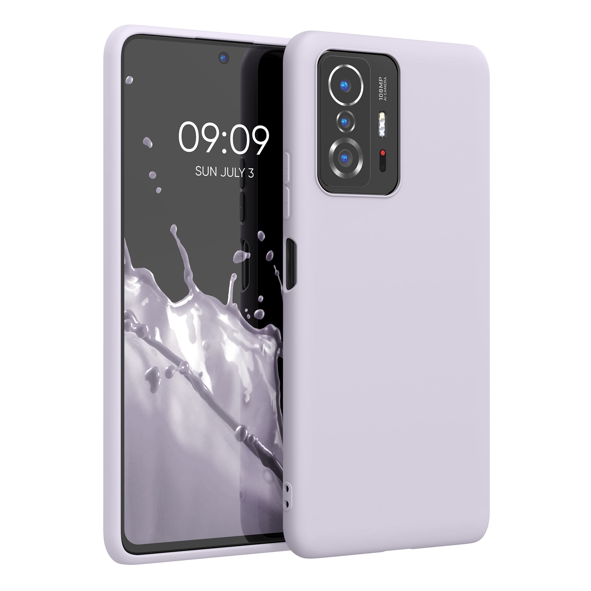 Kryt na mobil Xiaomi 11T / 11T Pro kwmobile TPU levandulový
