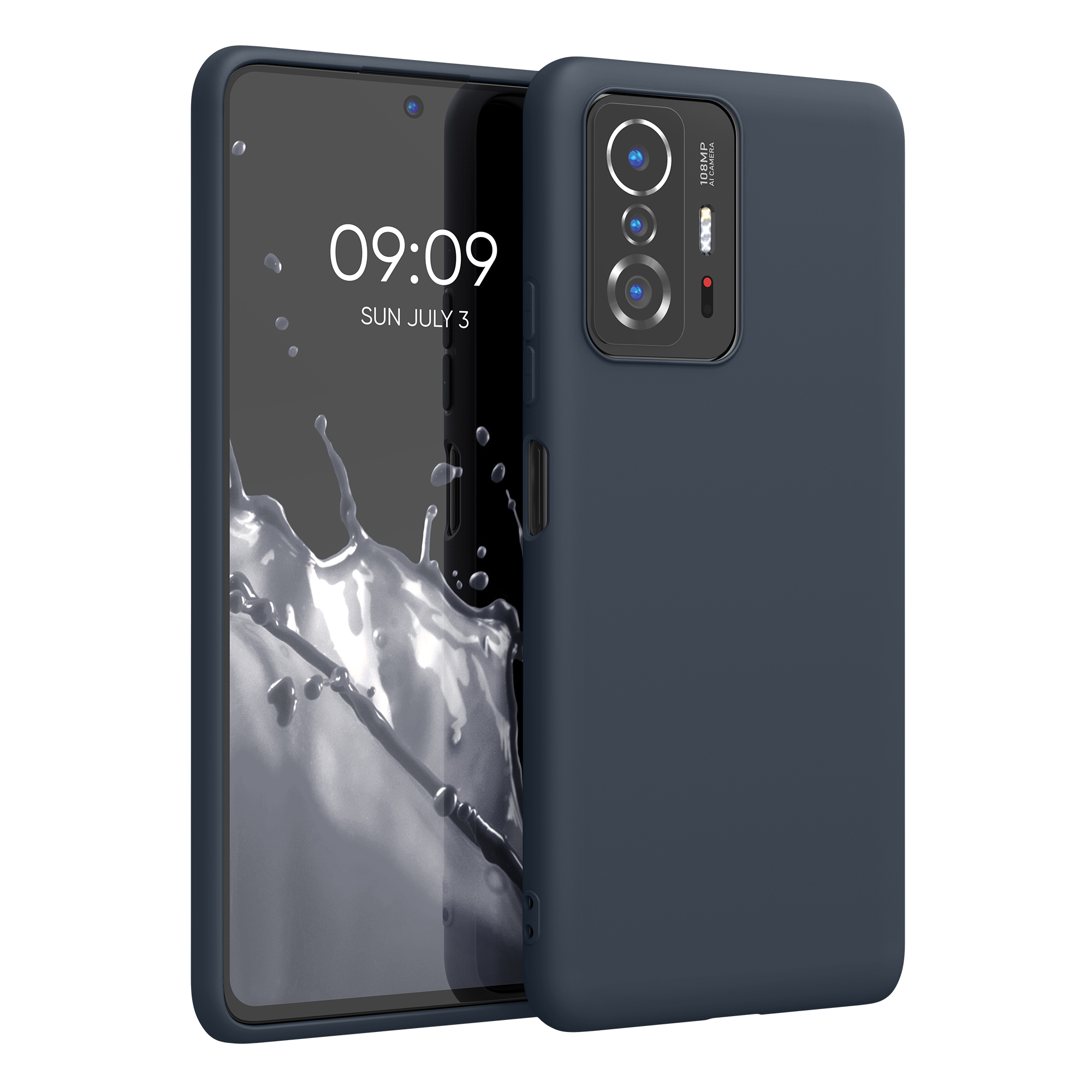 Kryt na mobil Xiaomi 11T / 11T Pro kwmobile TPU borůvková