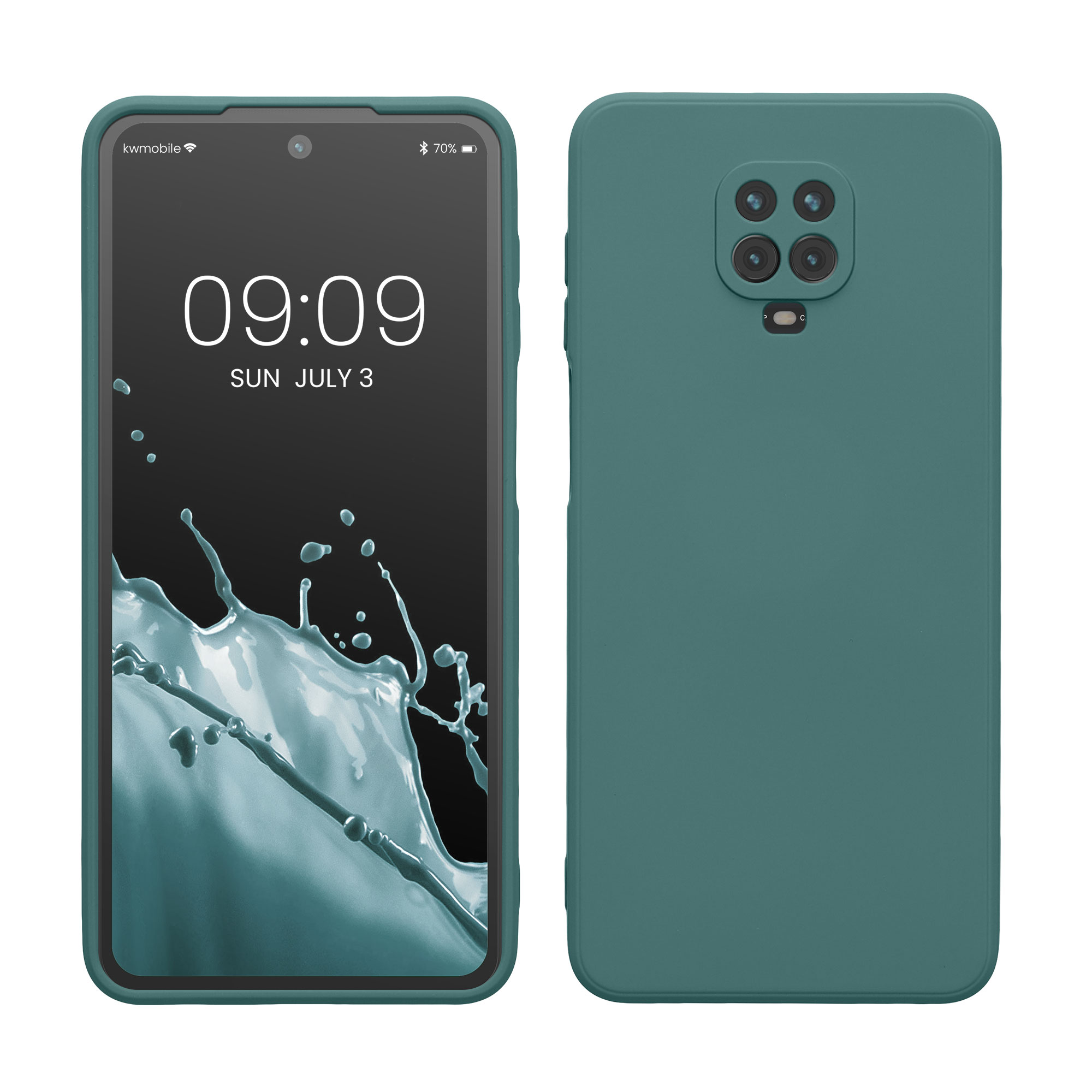 TPU kryt kwmobile pro Xiaomi Redmi Note 9S / 9 Pro / 9 Pro Max - tmavě modrá Arctic Night