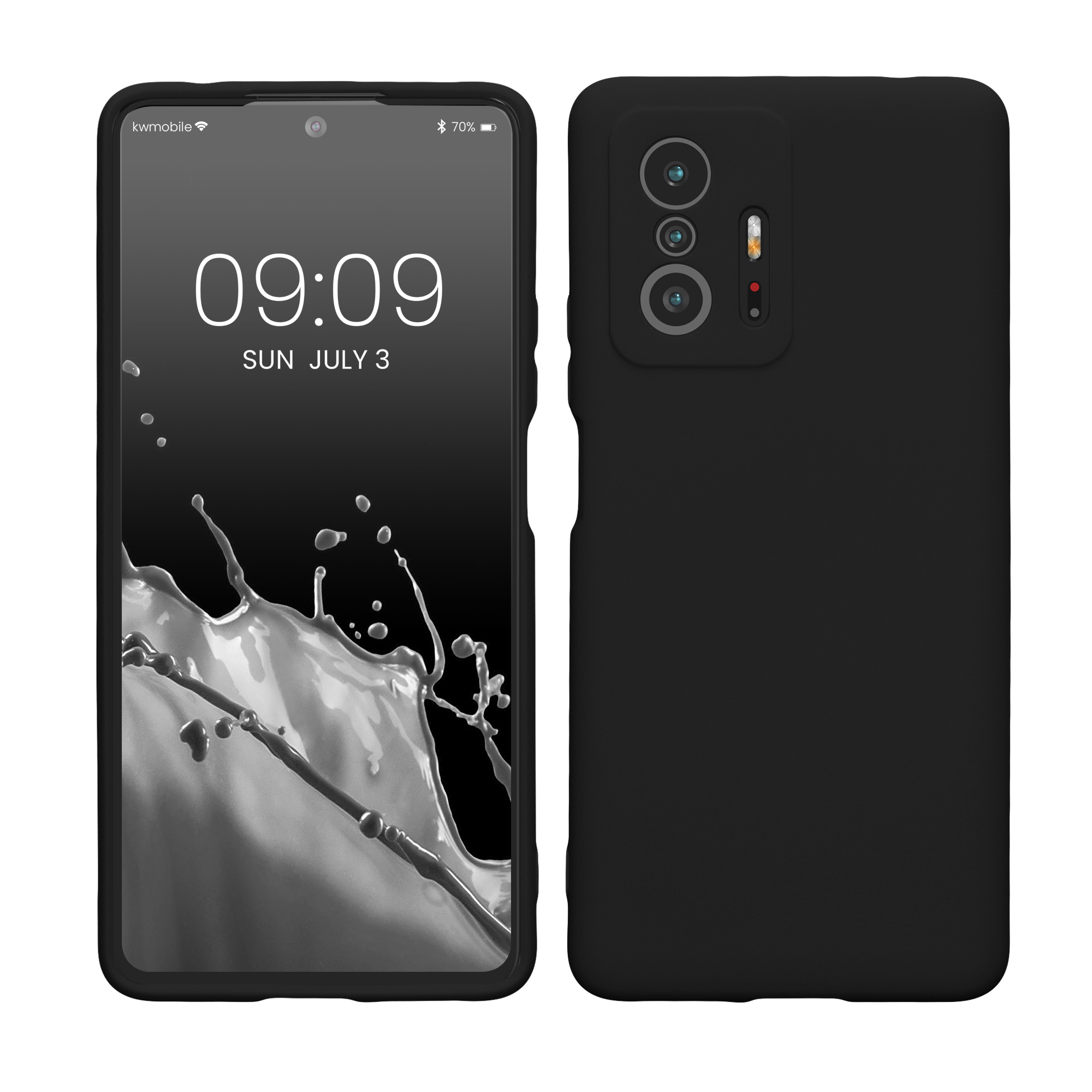 Kryt na mobil Xiaomi 11T / 11T Pro kwmobile TPU černý