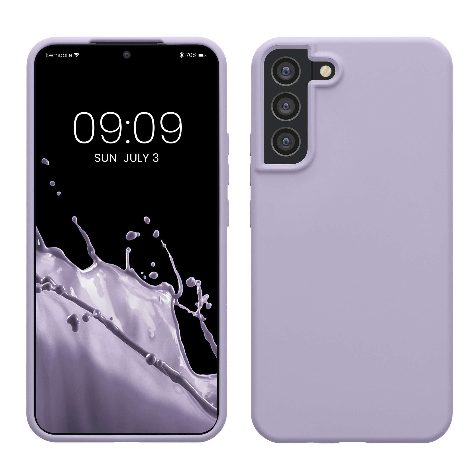 Kryt na mobil Galaxy S22+ kwmobile levandulová