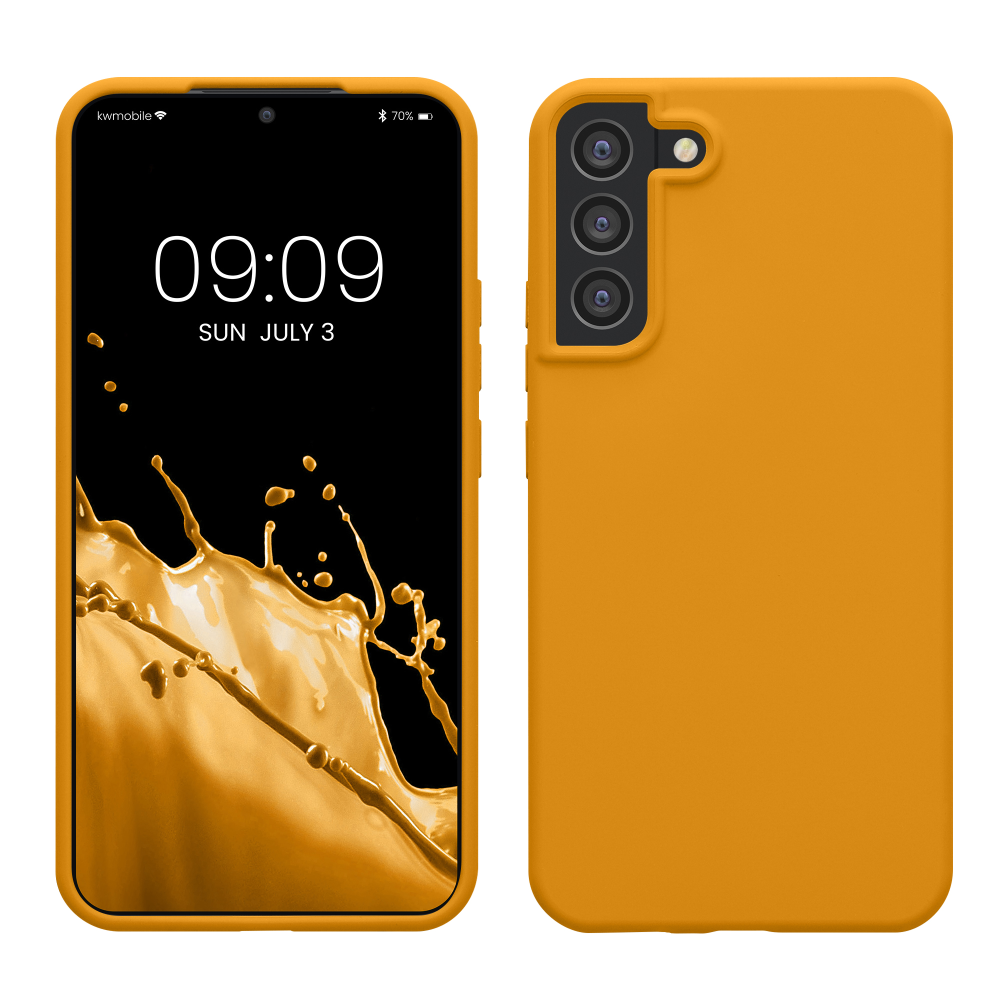 Kryt na mobil Galaxy S22+ kwmobile mango