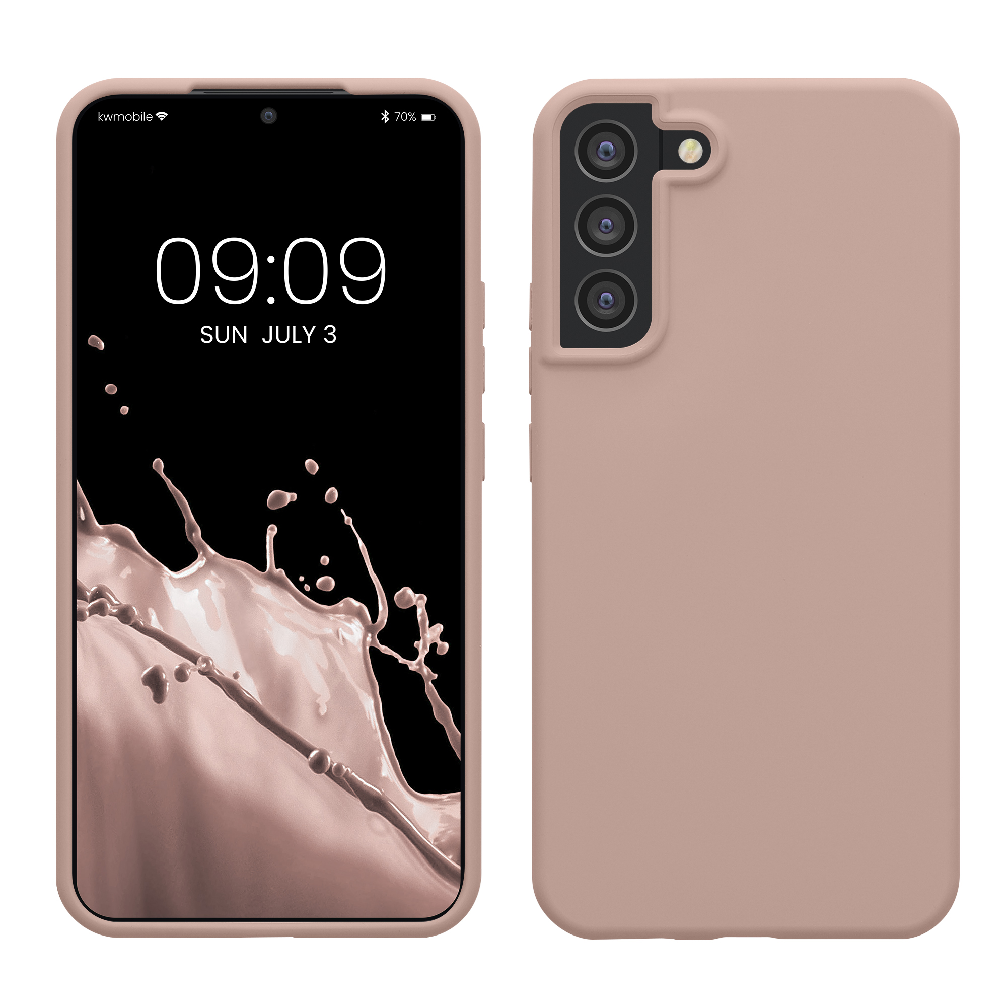 Kryt na mobil Galaxy S22+ kwmobile matná starorůžová