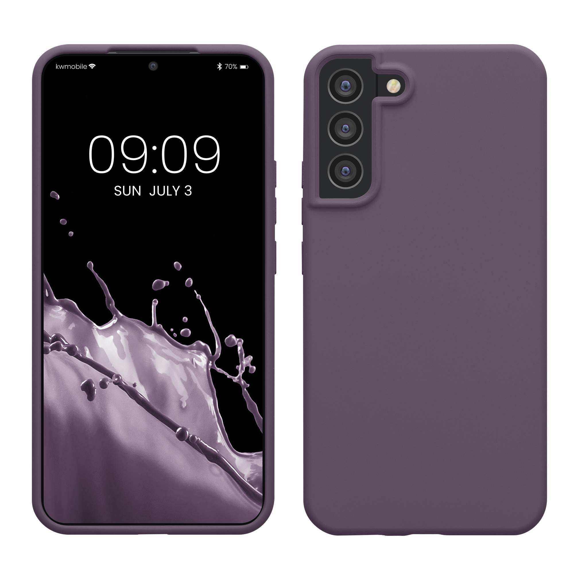 Kryt na mobil Samsung Galaxy S22 Plus - kwmobile, světle fialová (Pale Iris)