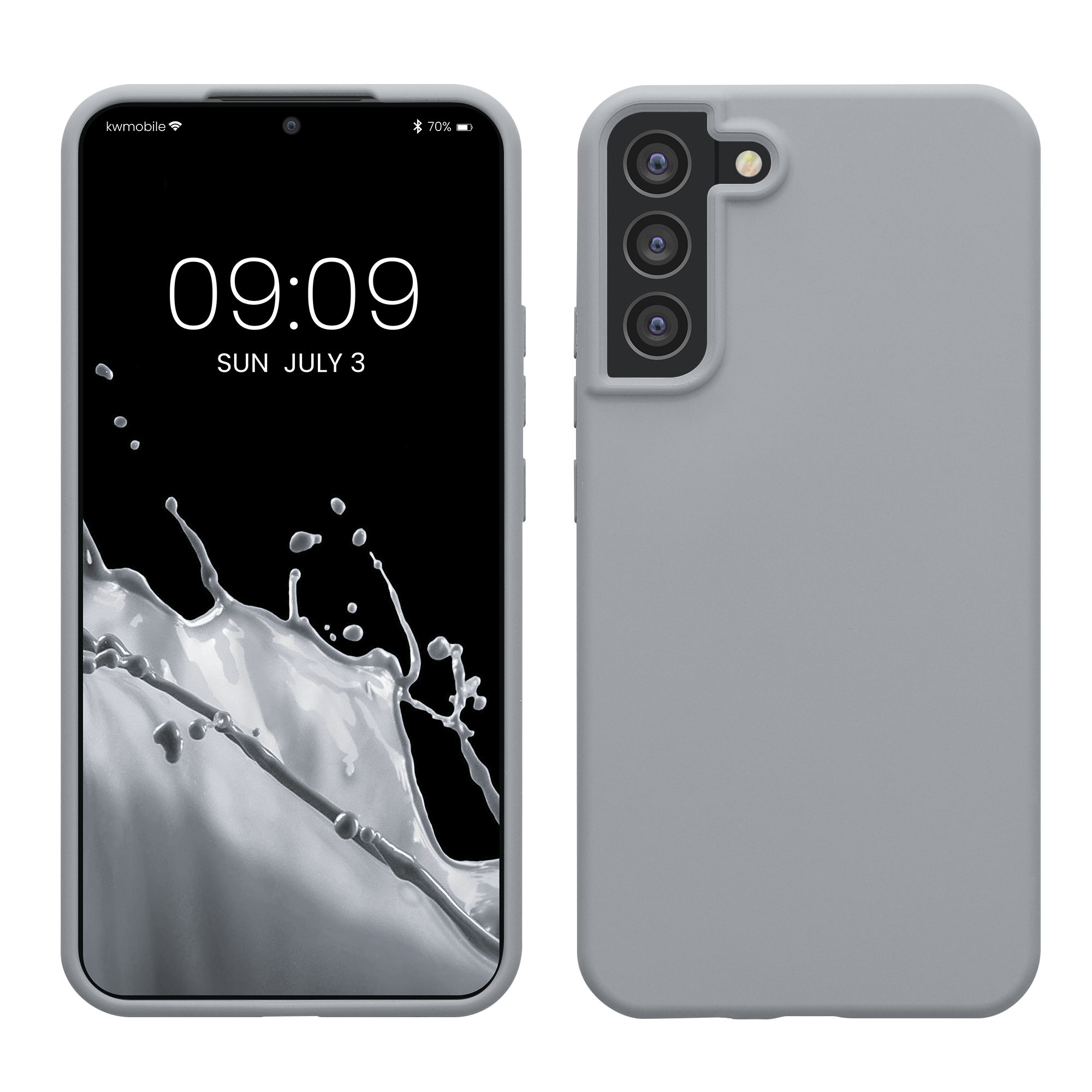 Kryt na mobil Galaxy S22+ kwmobile šedá
