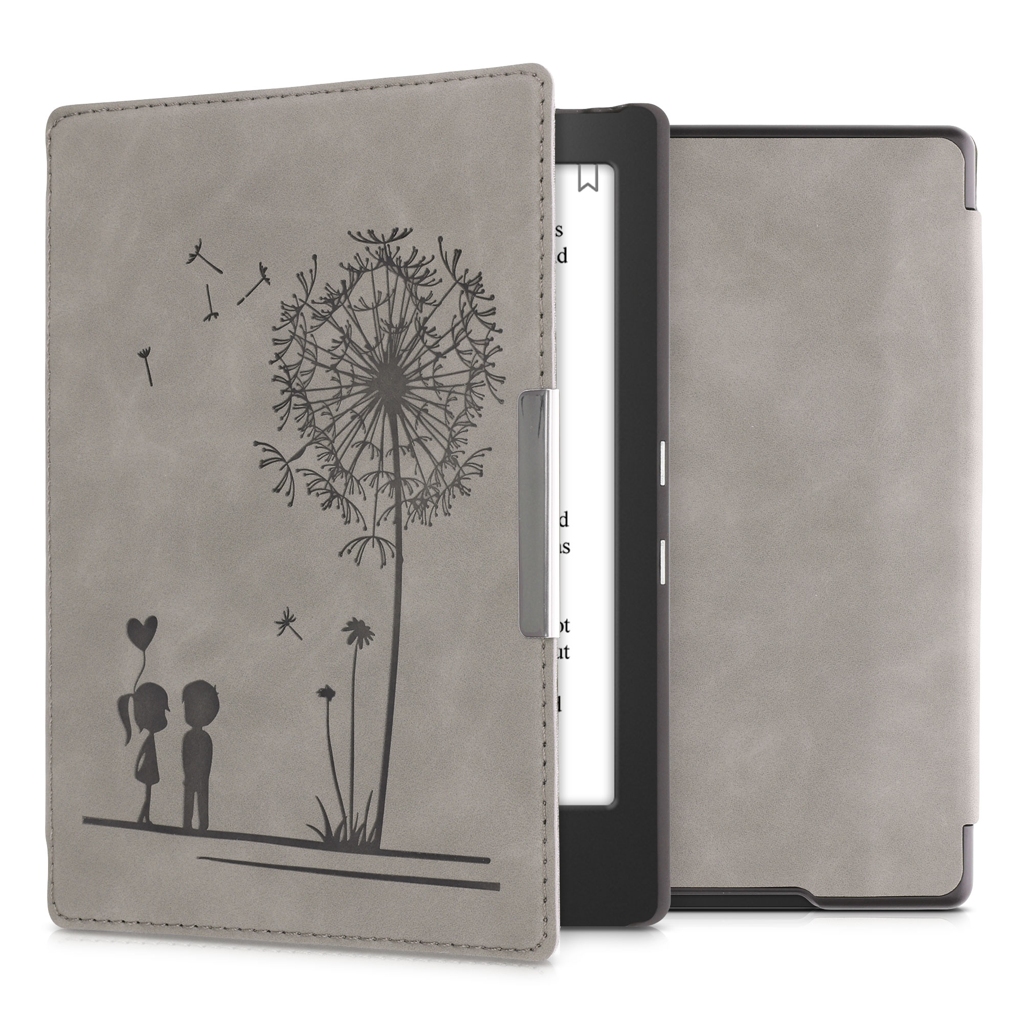 Flip pouzdro na čtečku Kobo Aura H2O Edition 1 Dandelion Love se stojánkem