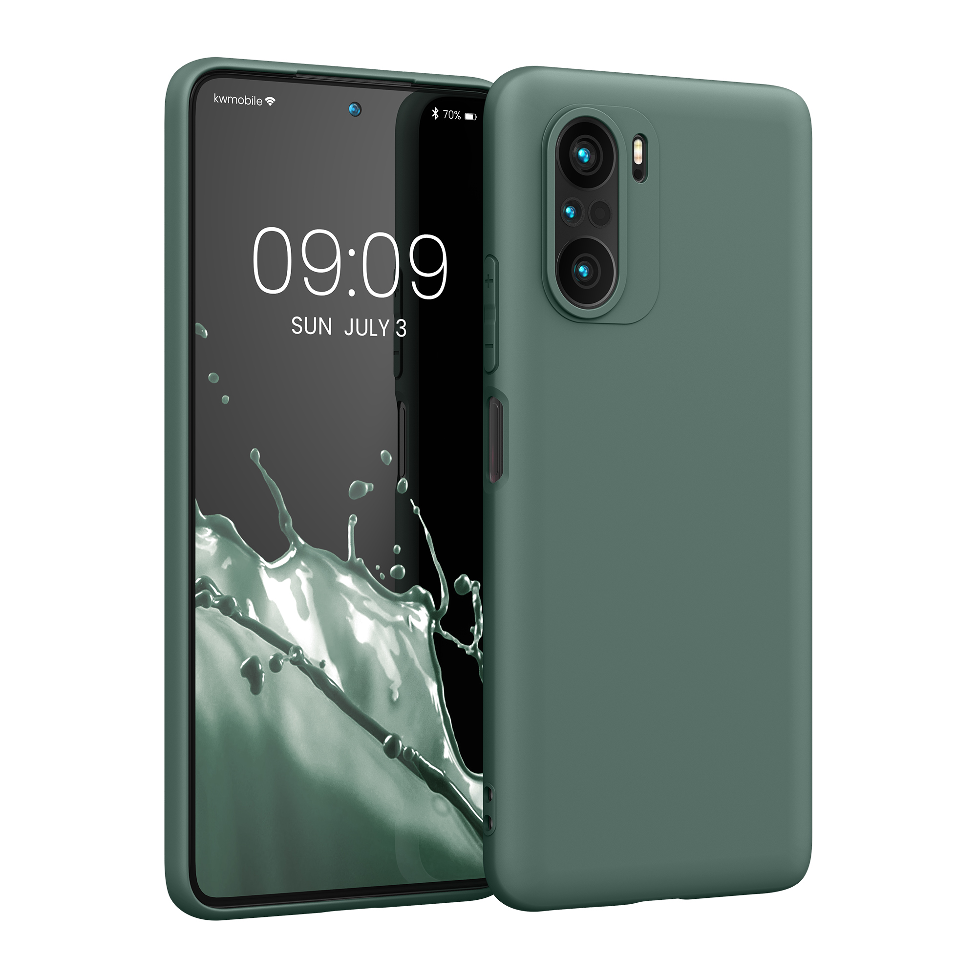 Kryt kwmobile Xiaomi Mi 11i / Poco F3, modrozelená