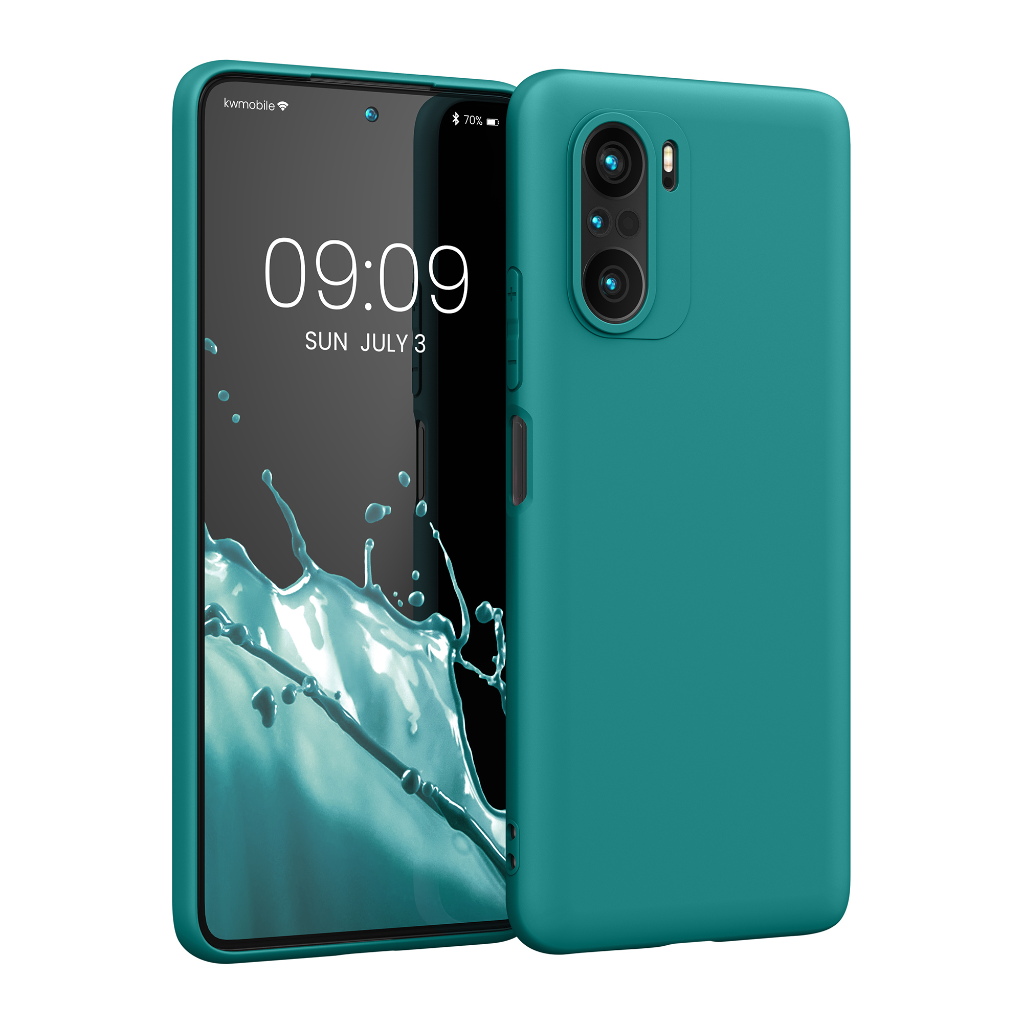 Kryt kwmobile Xiaomi Mi 11i / Poco F3, petrolejová matná