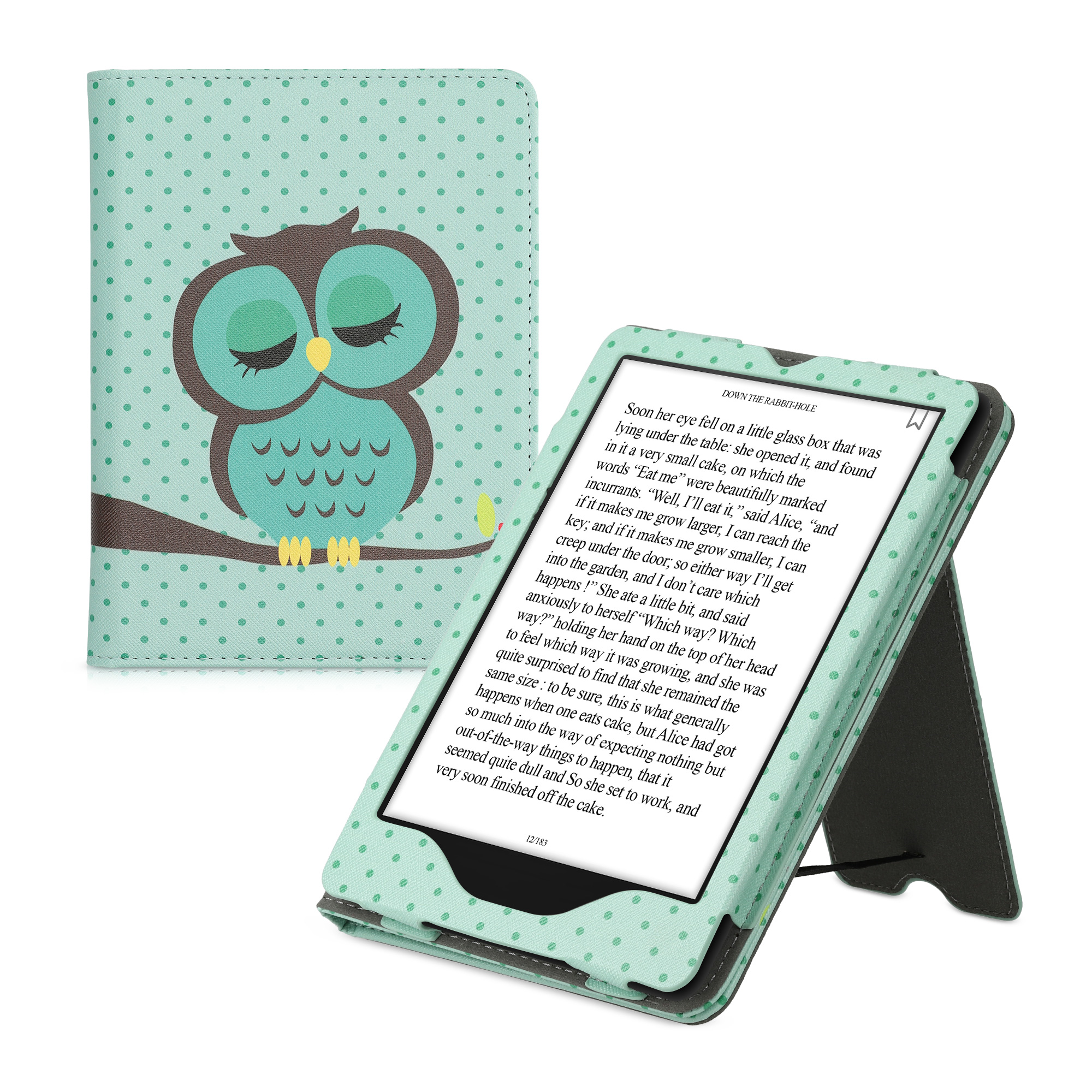Pouzdro na čtečku kwmobile Amazon Kindle Paperwhite 11 Generation 2021 Case - Cover for Kindle Paperwhite Case w/ Stand Strap